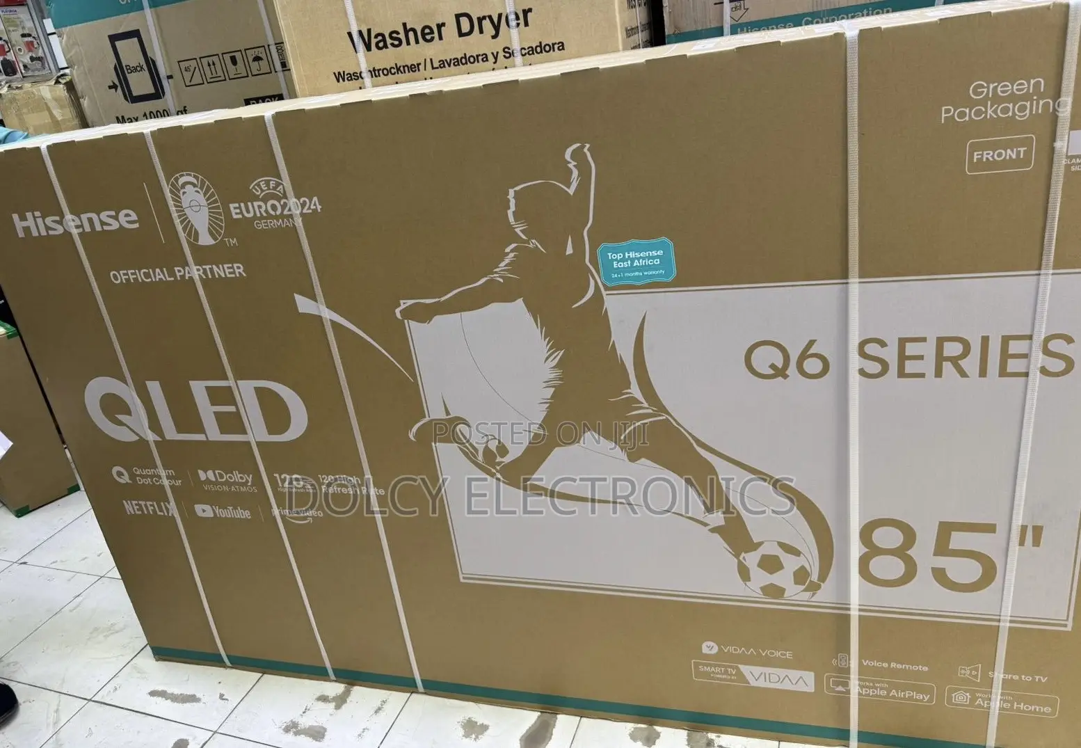 Hisense 85 Inch 85q6n Qled Smart Tv