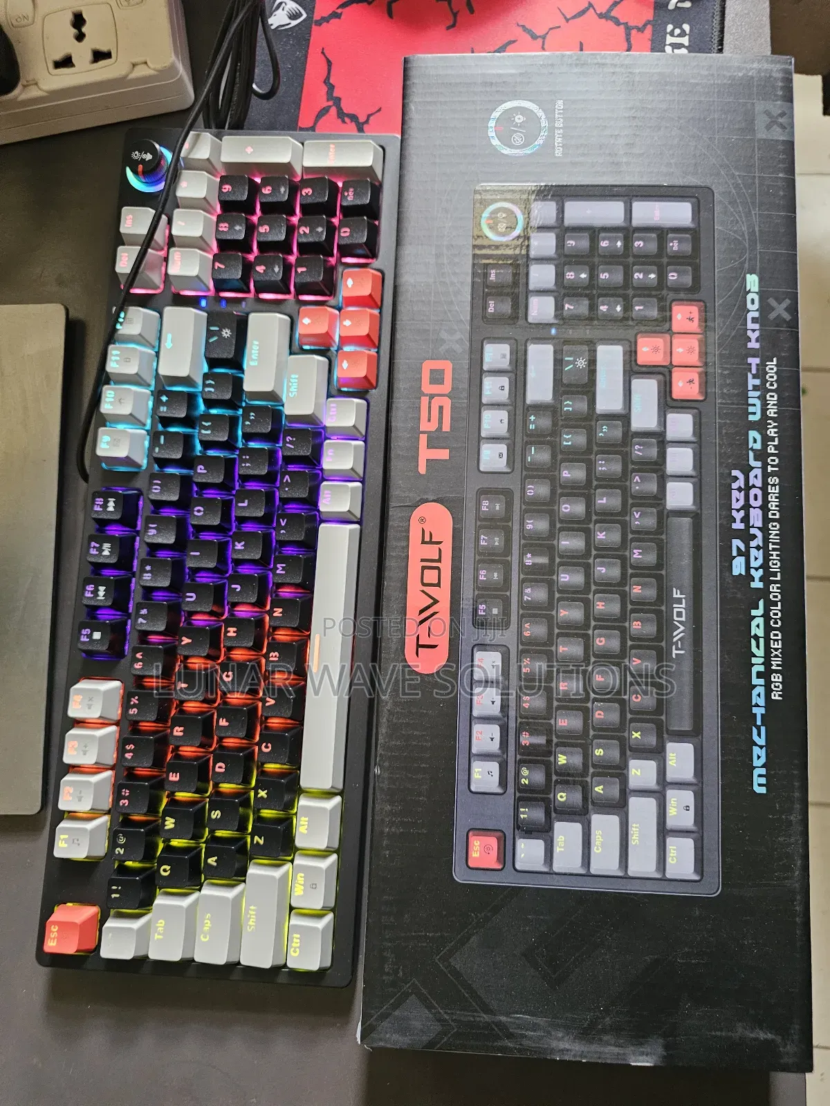 Ultra Backlit Keyboard Ergonomic Mechanical Keyboard