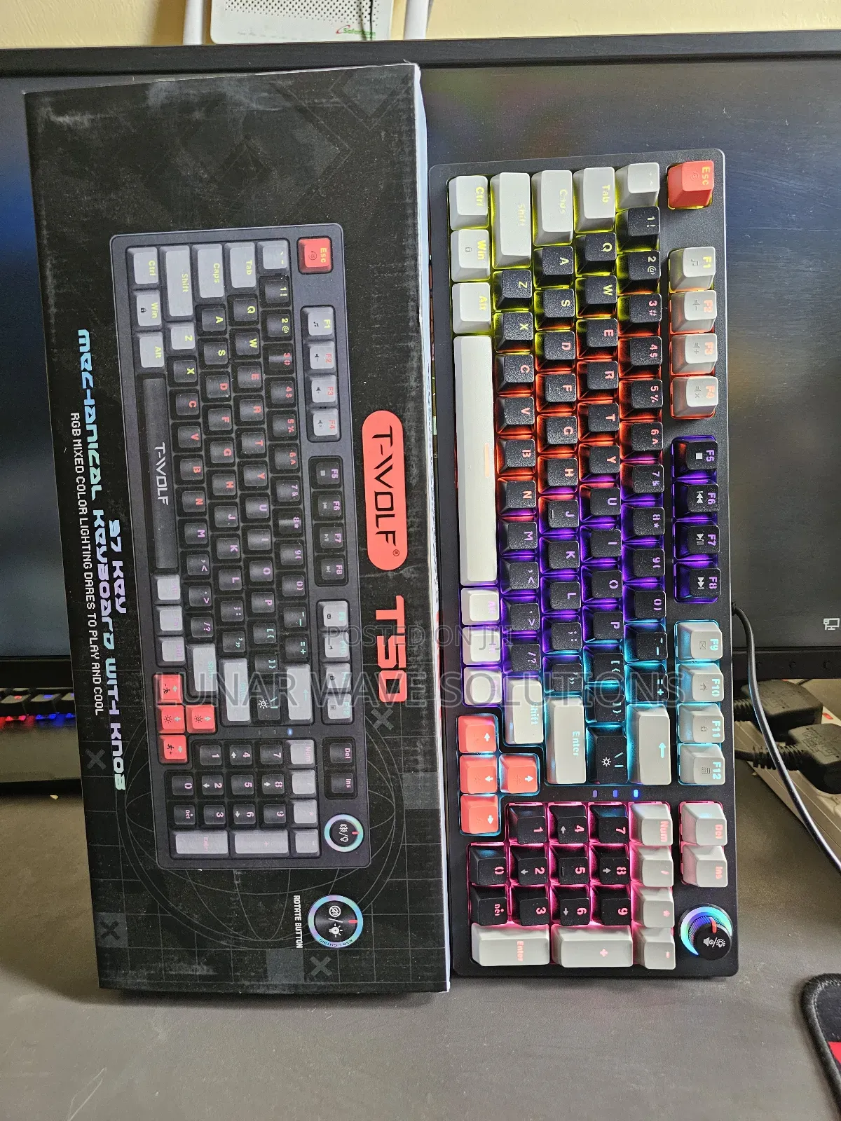 Ultra Backlit Keyboard Ergonomic Mechanical Keyboard