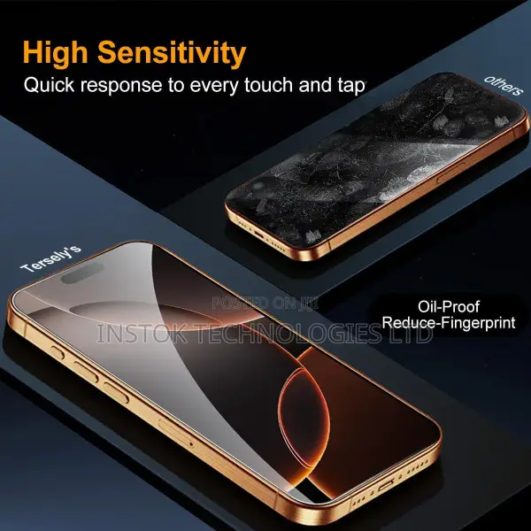 T Tersely Screen Protector for iPhone 17/17 Pro/17 Pro Max - 4 Packp