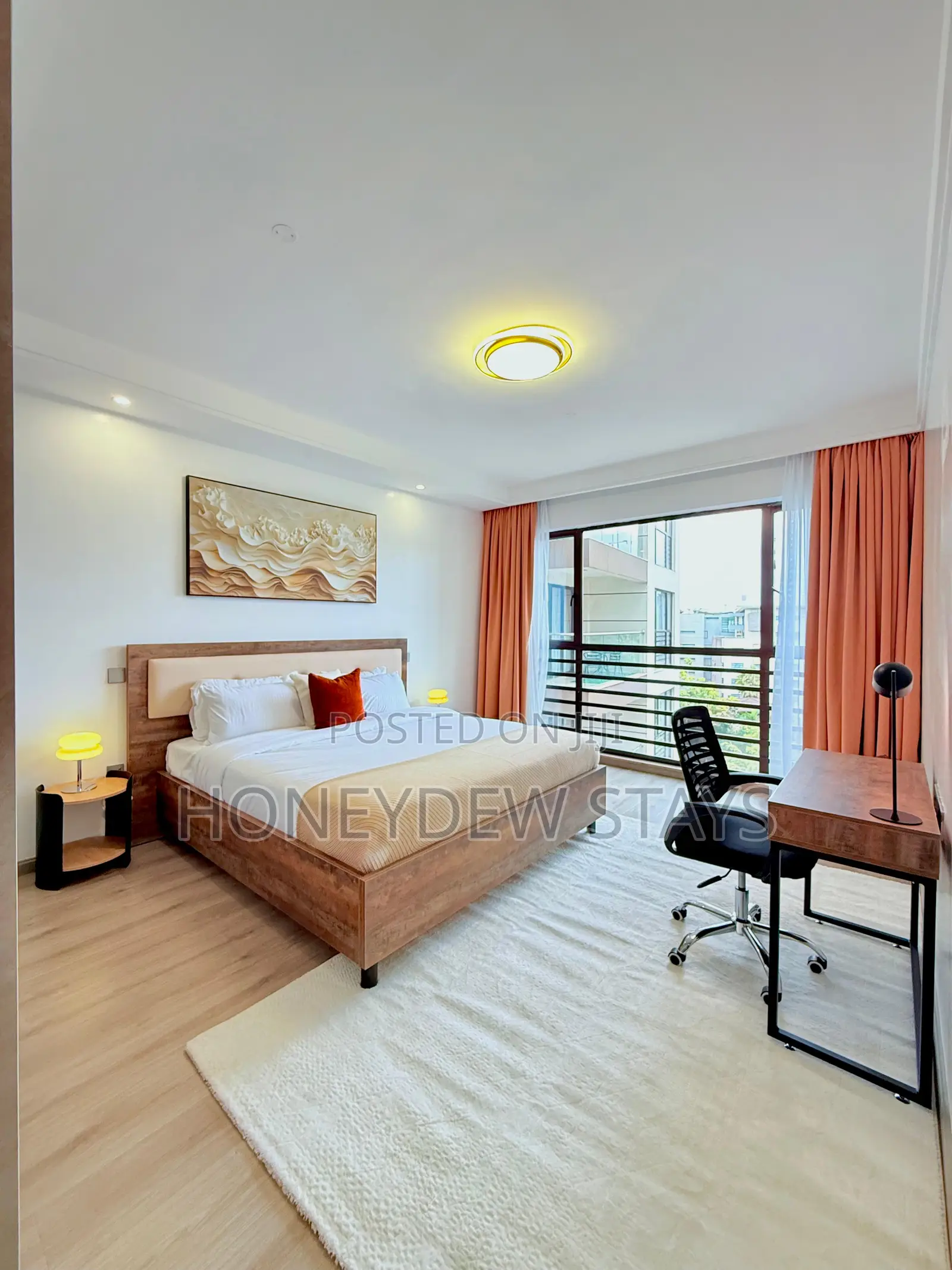 3-Bedroom Furnished Apartment Riverside, Nairobi