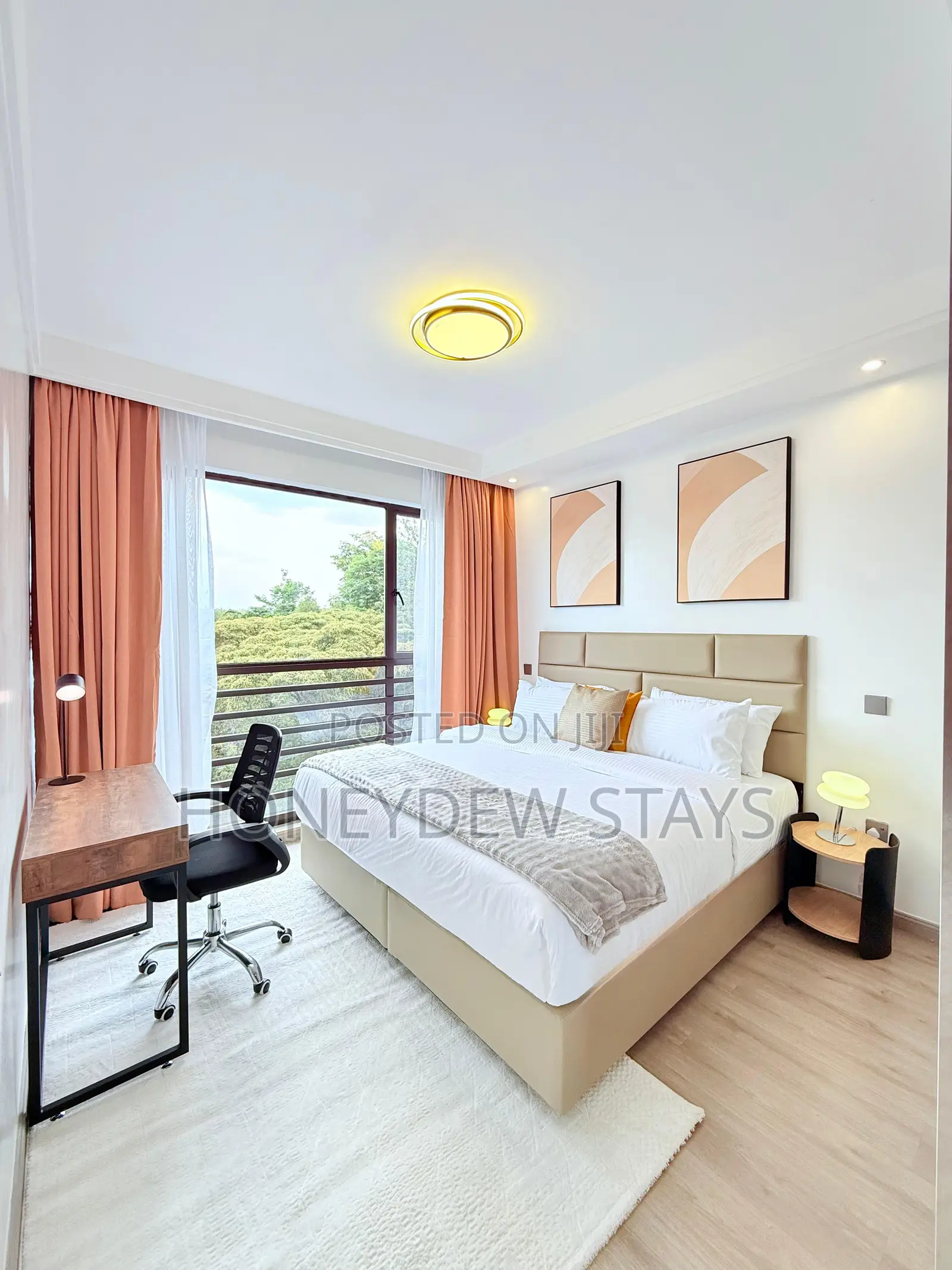 3-Bedroom Furnished Apartment Riverside, Nairobi