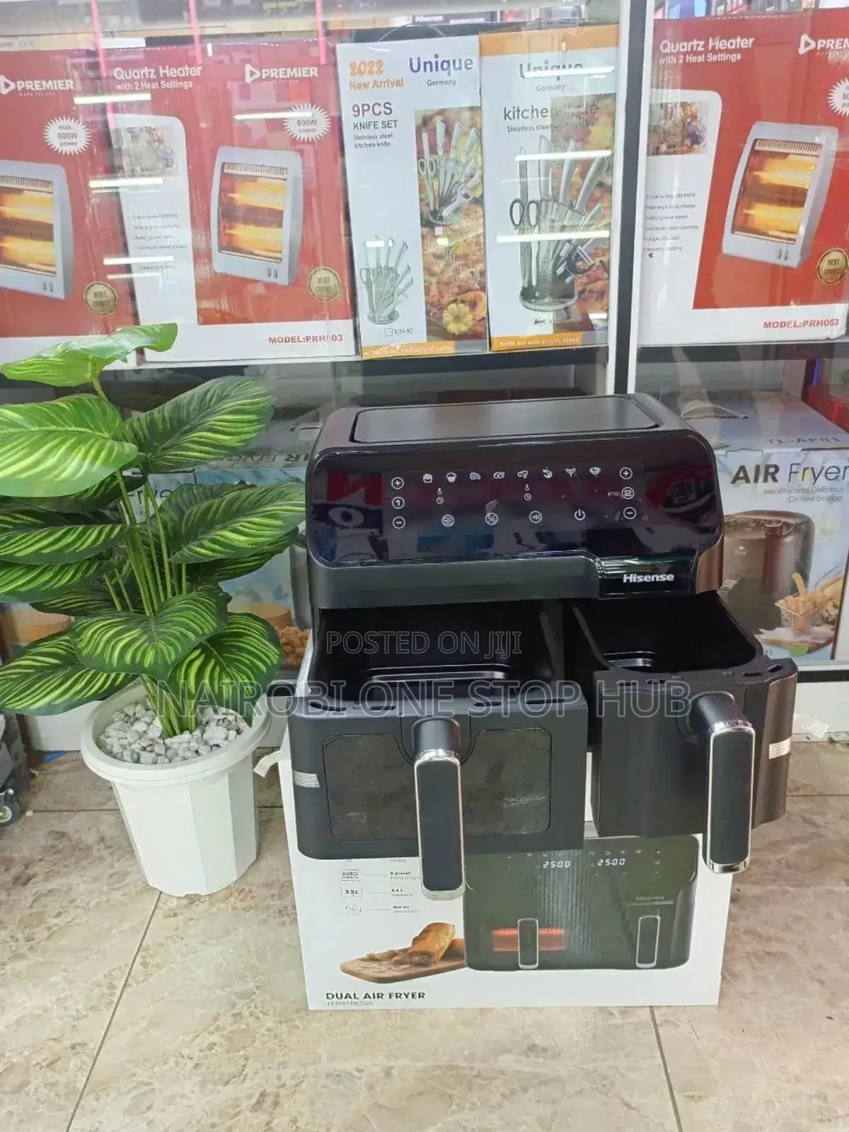 Hisense 8.6 Litres Double Baskets Air Fryers