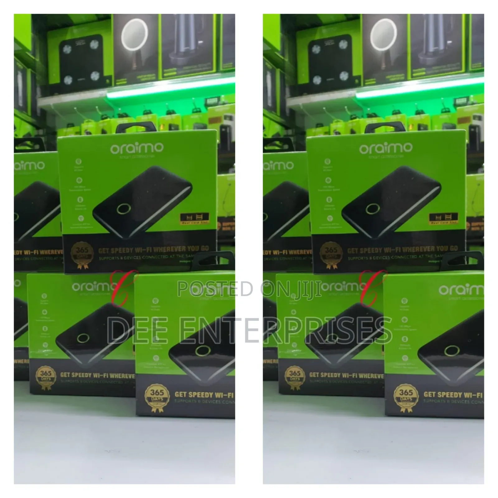 Oraimo Hotspot Elf 2 Mifi Om-102 4g Dual Sim Card Slots
