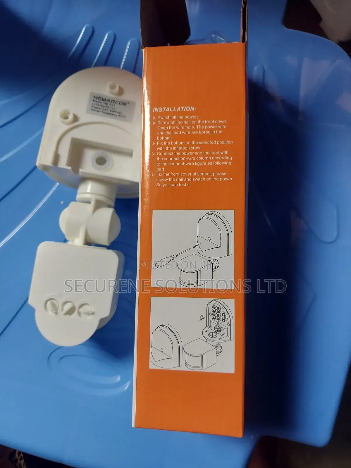 Hgmarcos Model Hg-s13 Infrared Motion Sensor.
