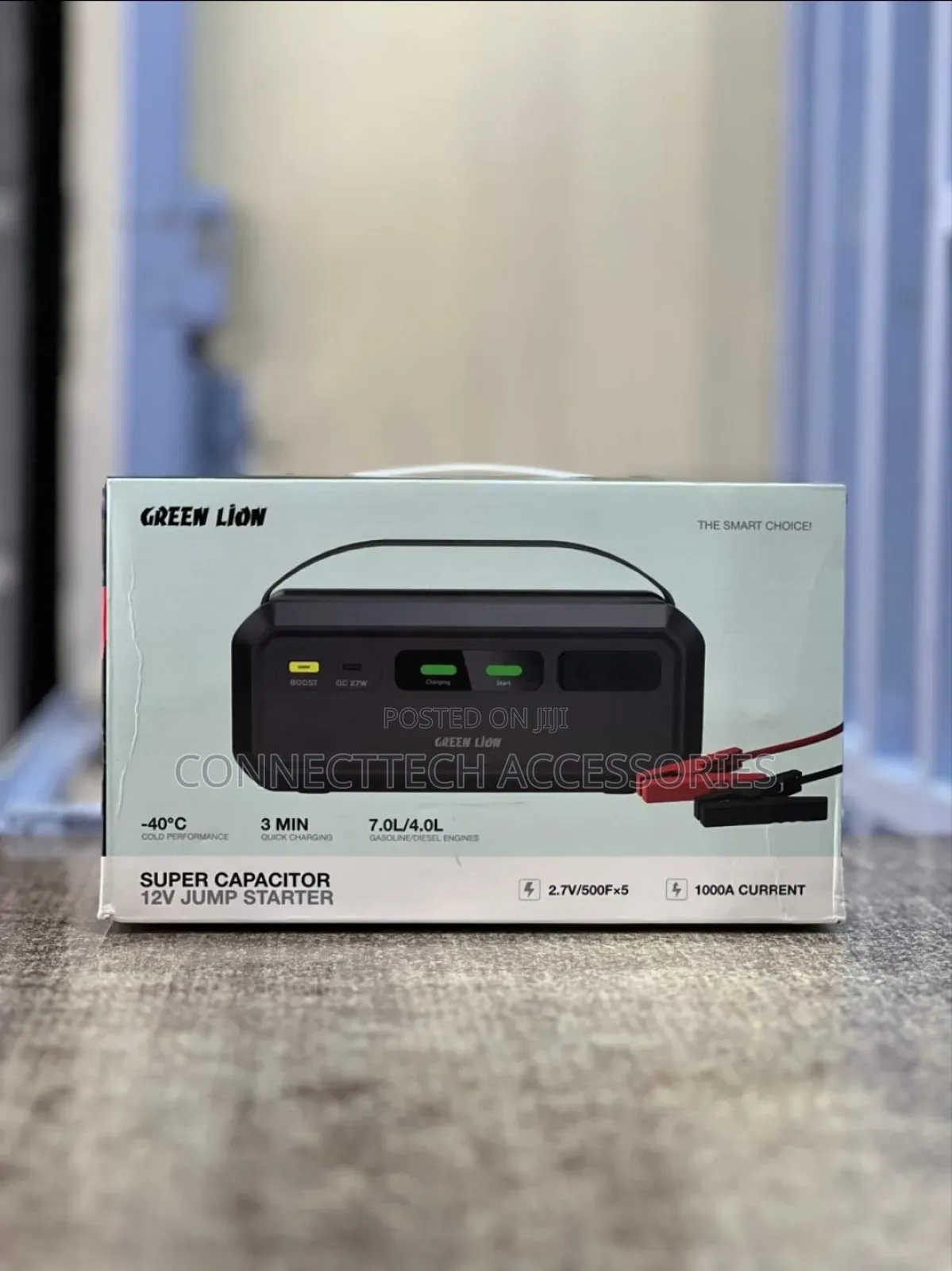 Green Lion Super Capacitor 12v Jump Starter