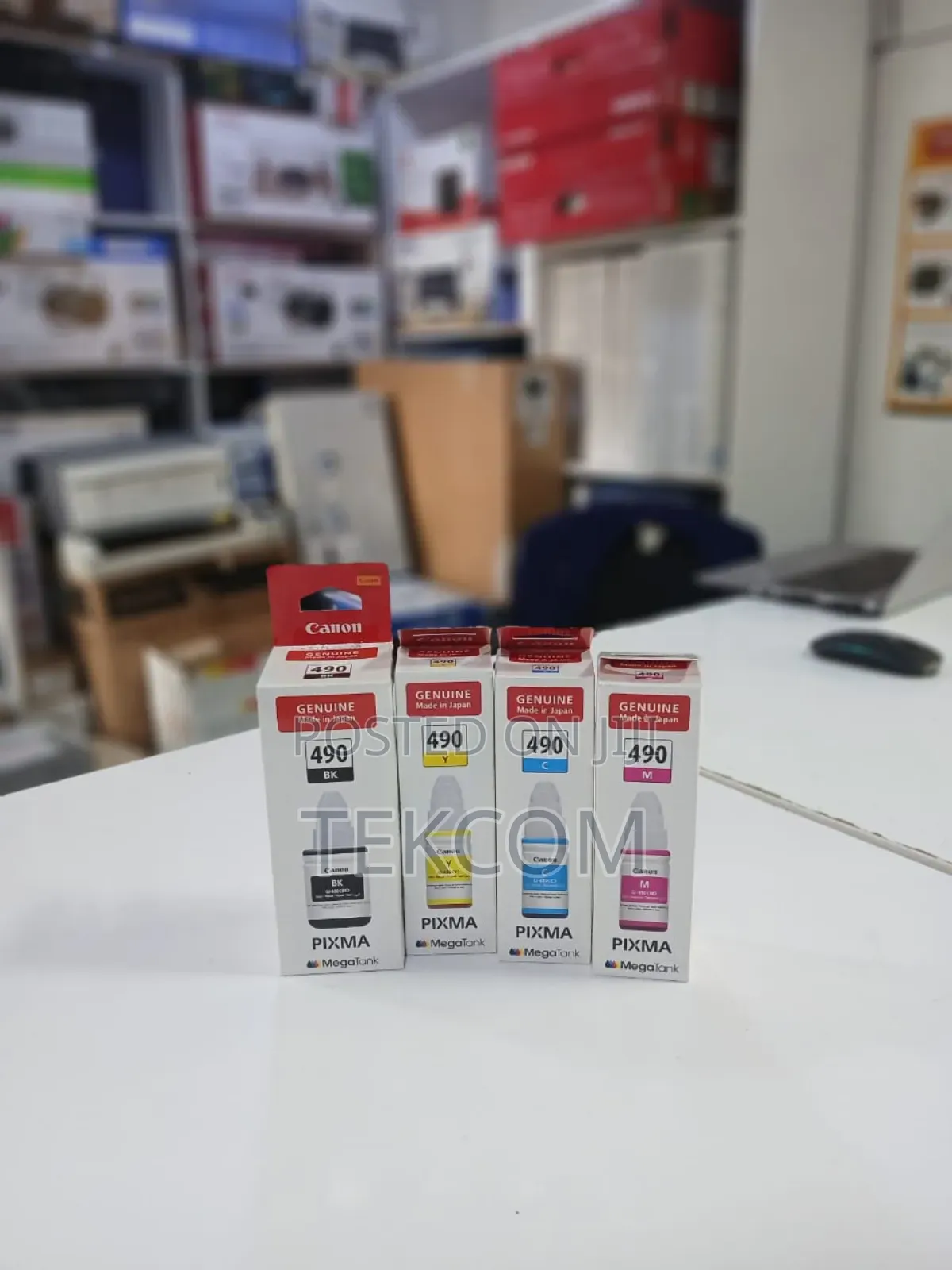 Canon 490 Ink Bottle Cartridge