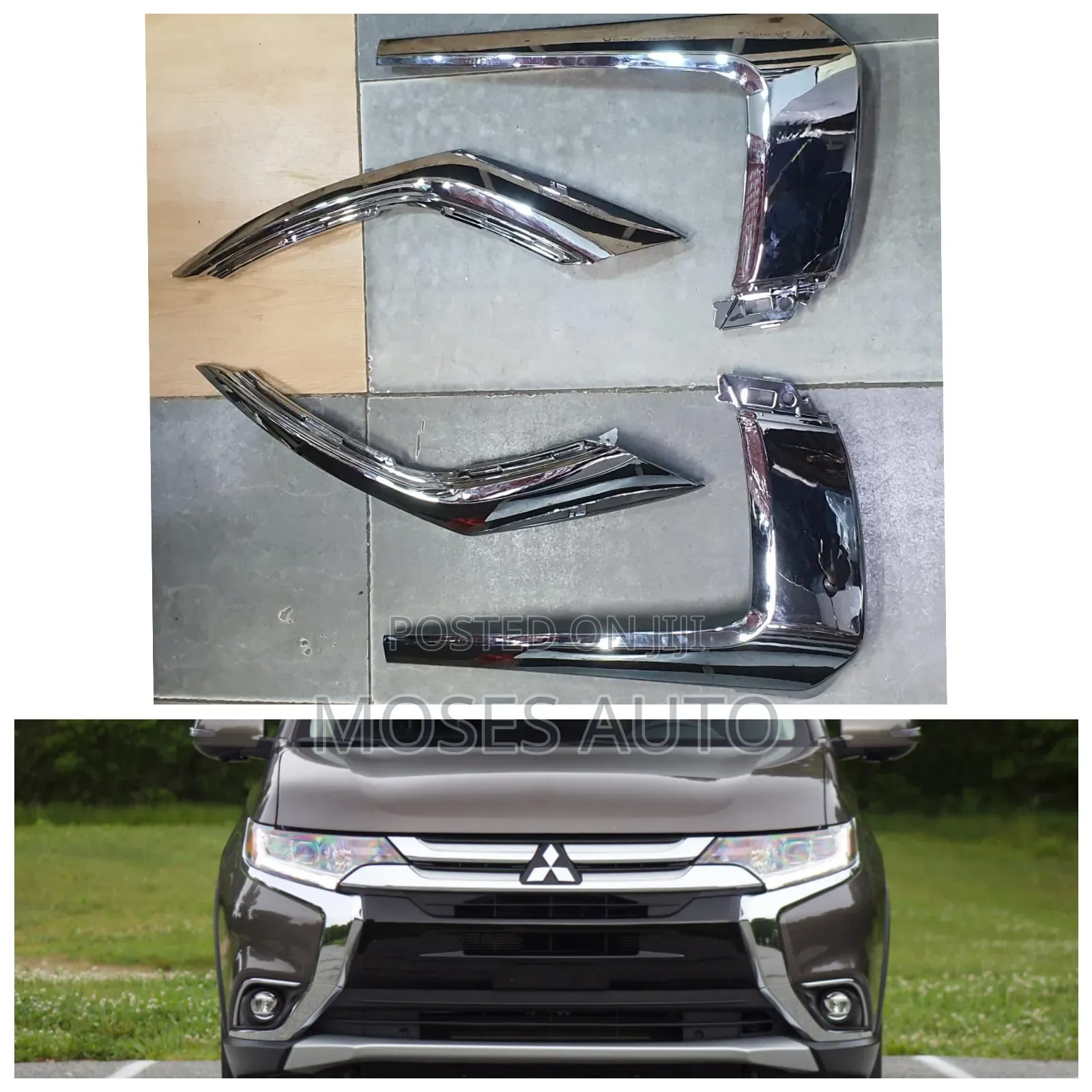 Mitsubishi Outlander 2016-2022 Grill Chrome Moulding