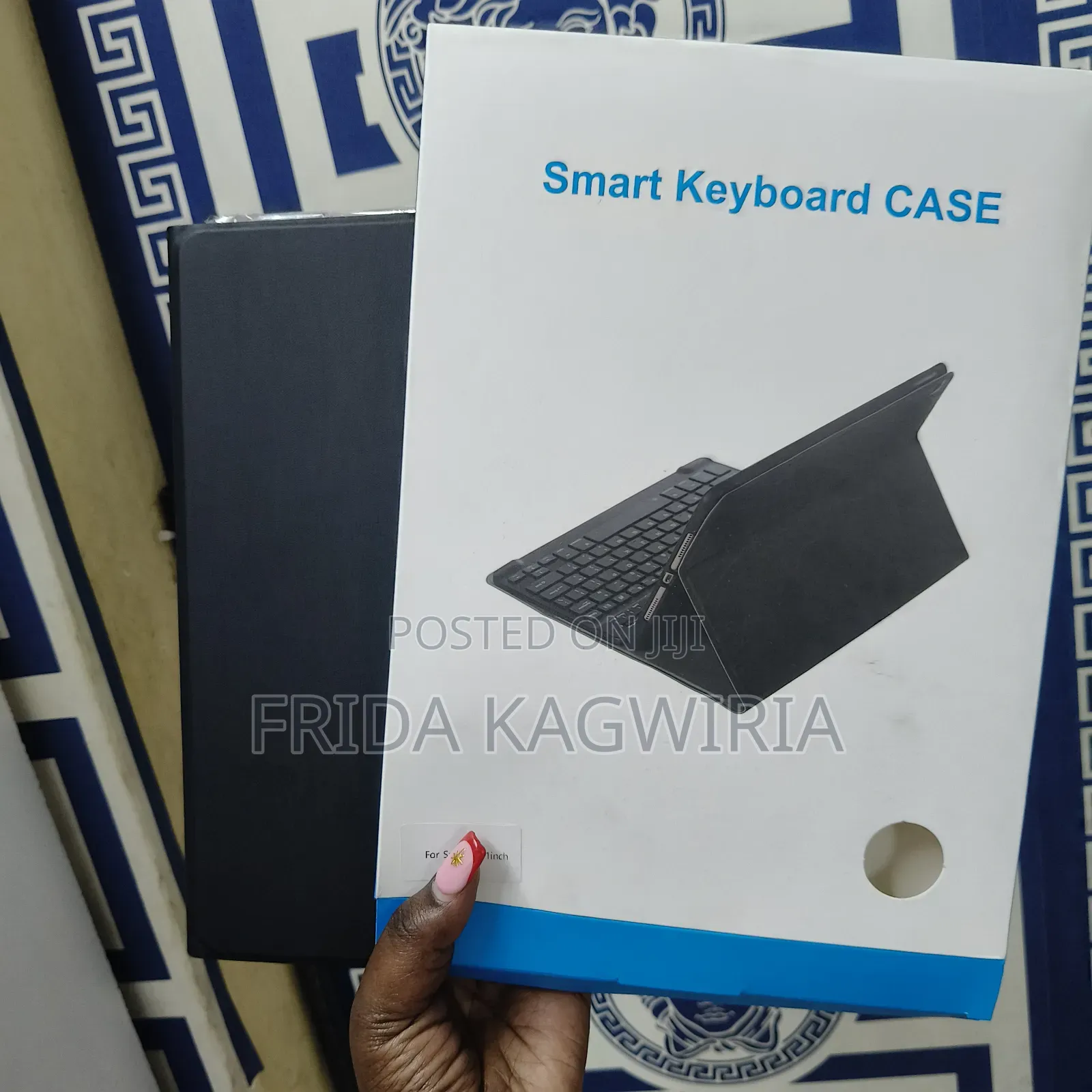 Samsung Galaxy Tab S8 Leather Smart Keyboard Flip Case