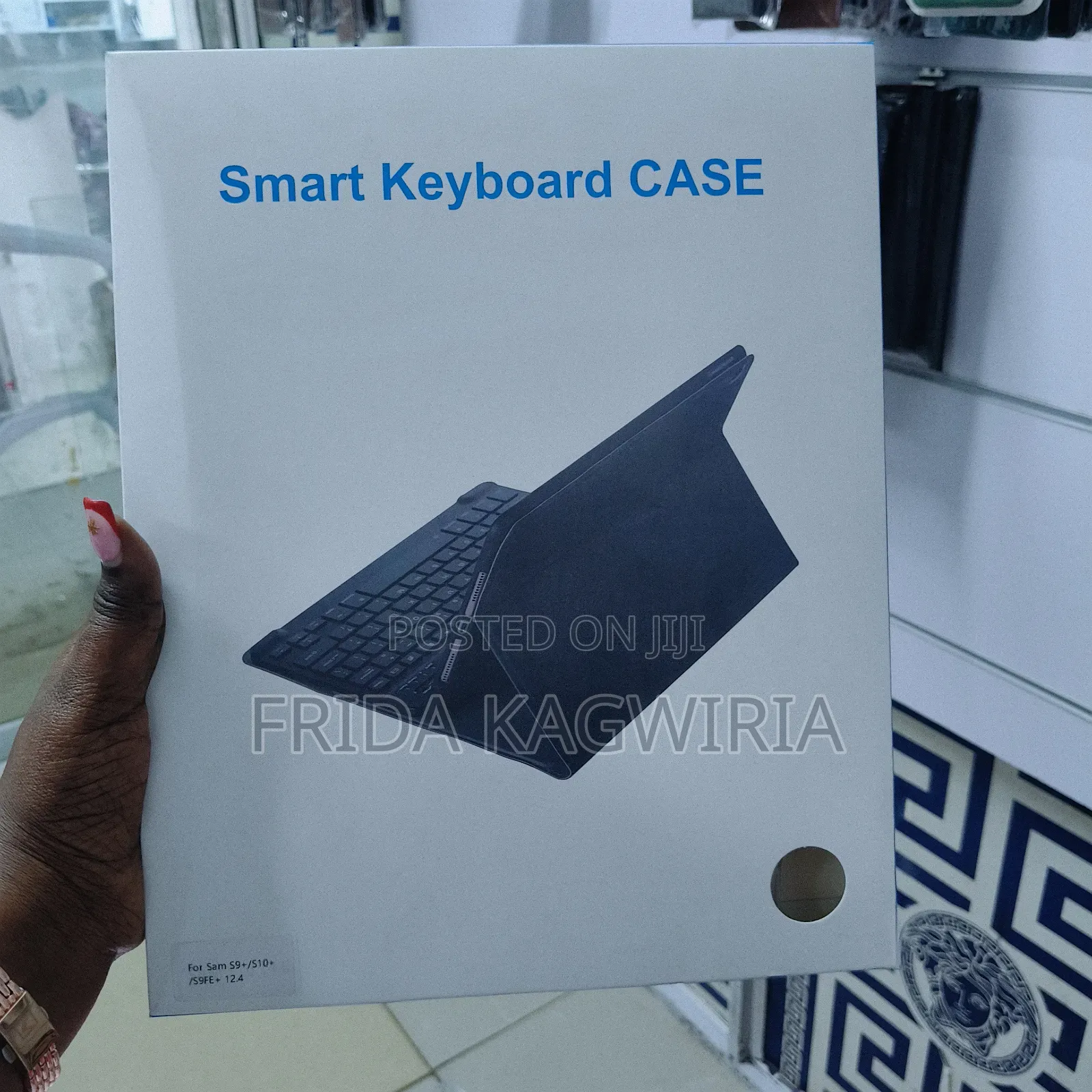 Smart Keyboard Flip Cover For Samsung Tab S9+ (Tab S9 Plus12.4"