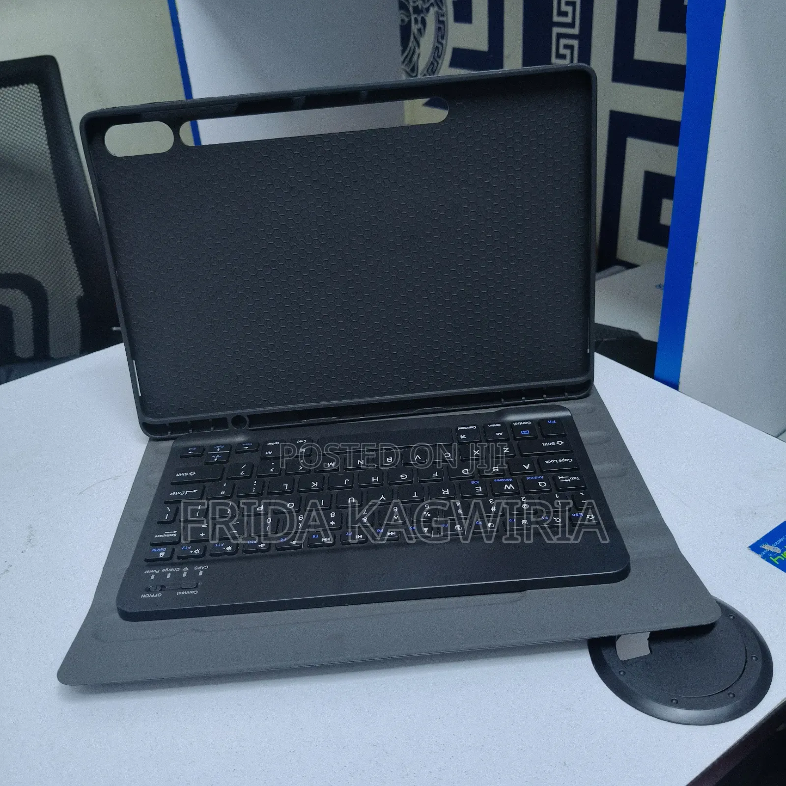 Smart Keyboard Flip Cover For Samsung Tab S9+ (Tab S9 Plus12.4"