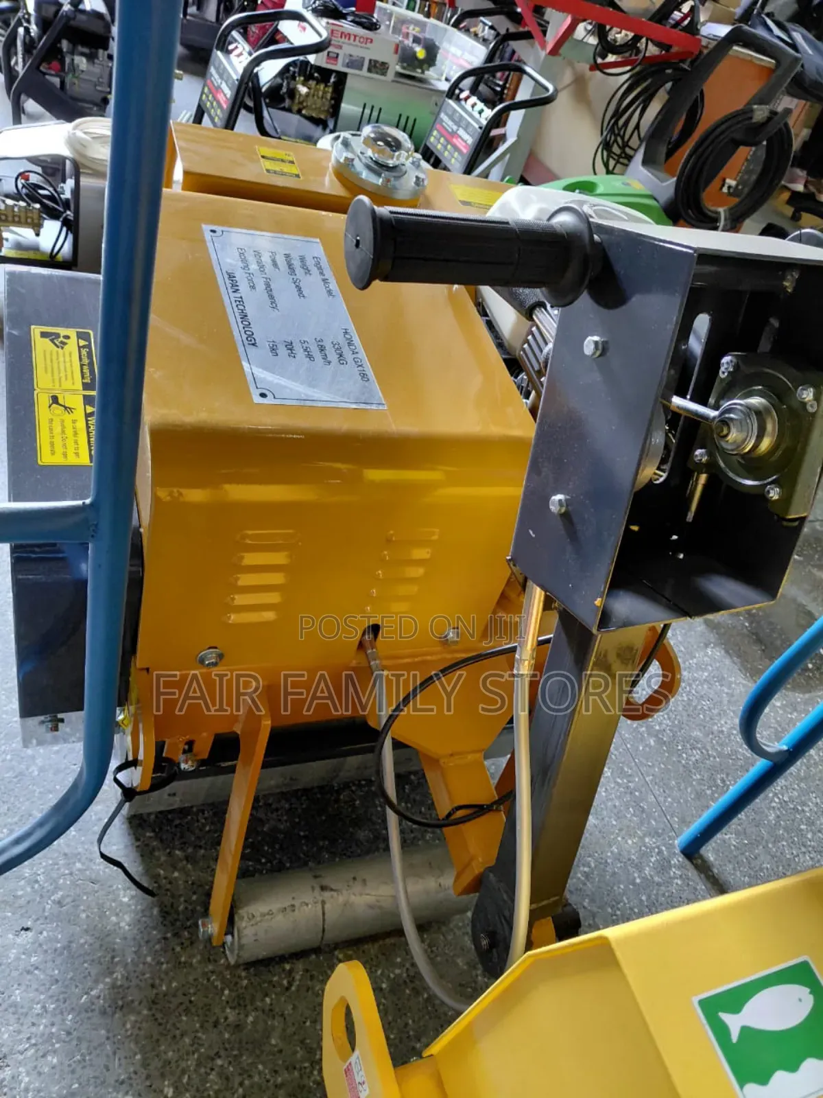 Single Drum Roller With Honda Petrol Engine