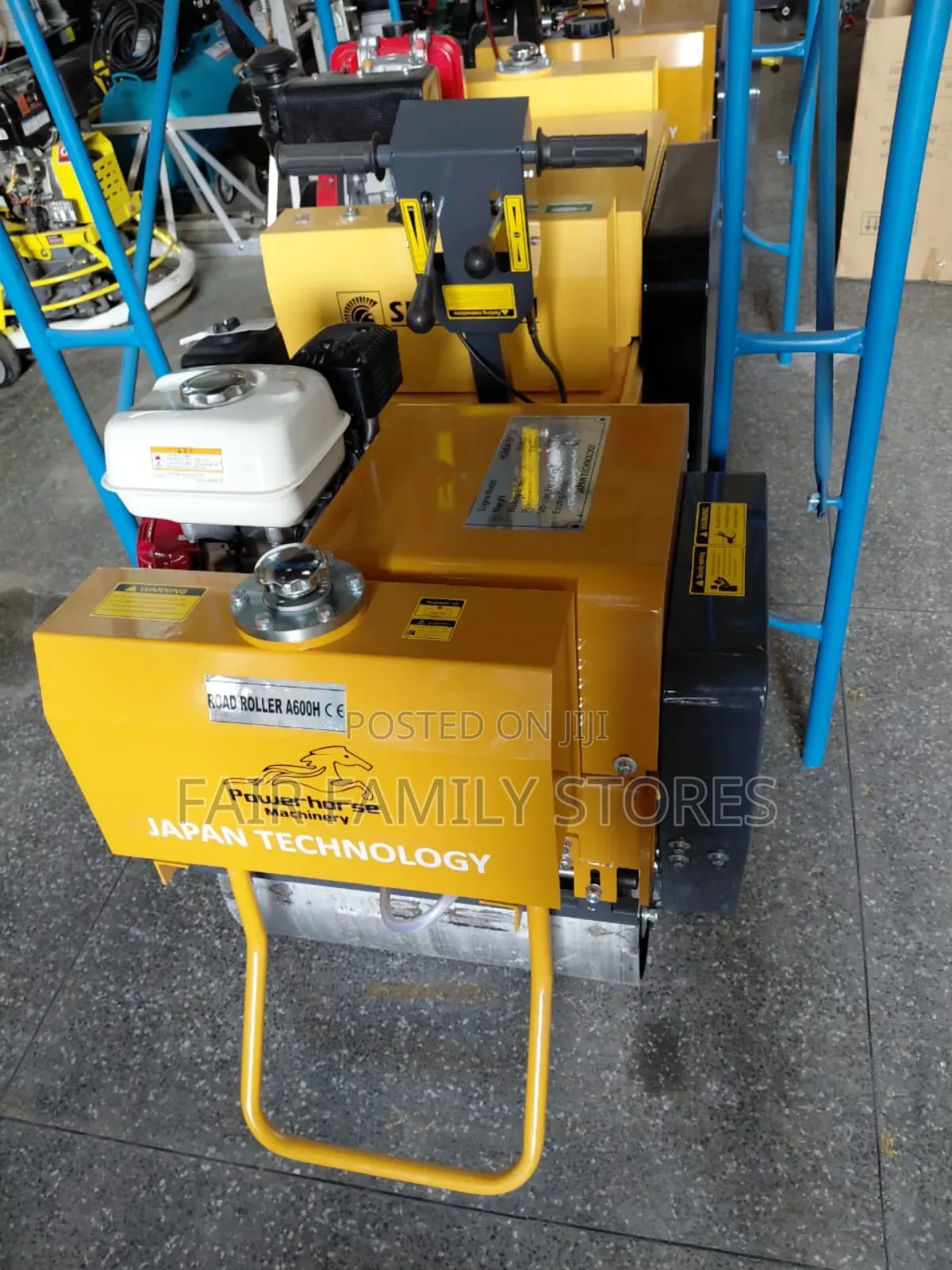 Single Drum Roller With Honda Petrol Engine