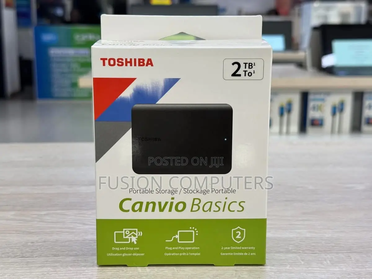 Toshiba External Hardrive 2tb