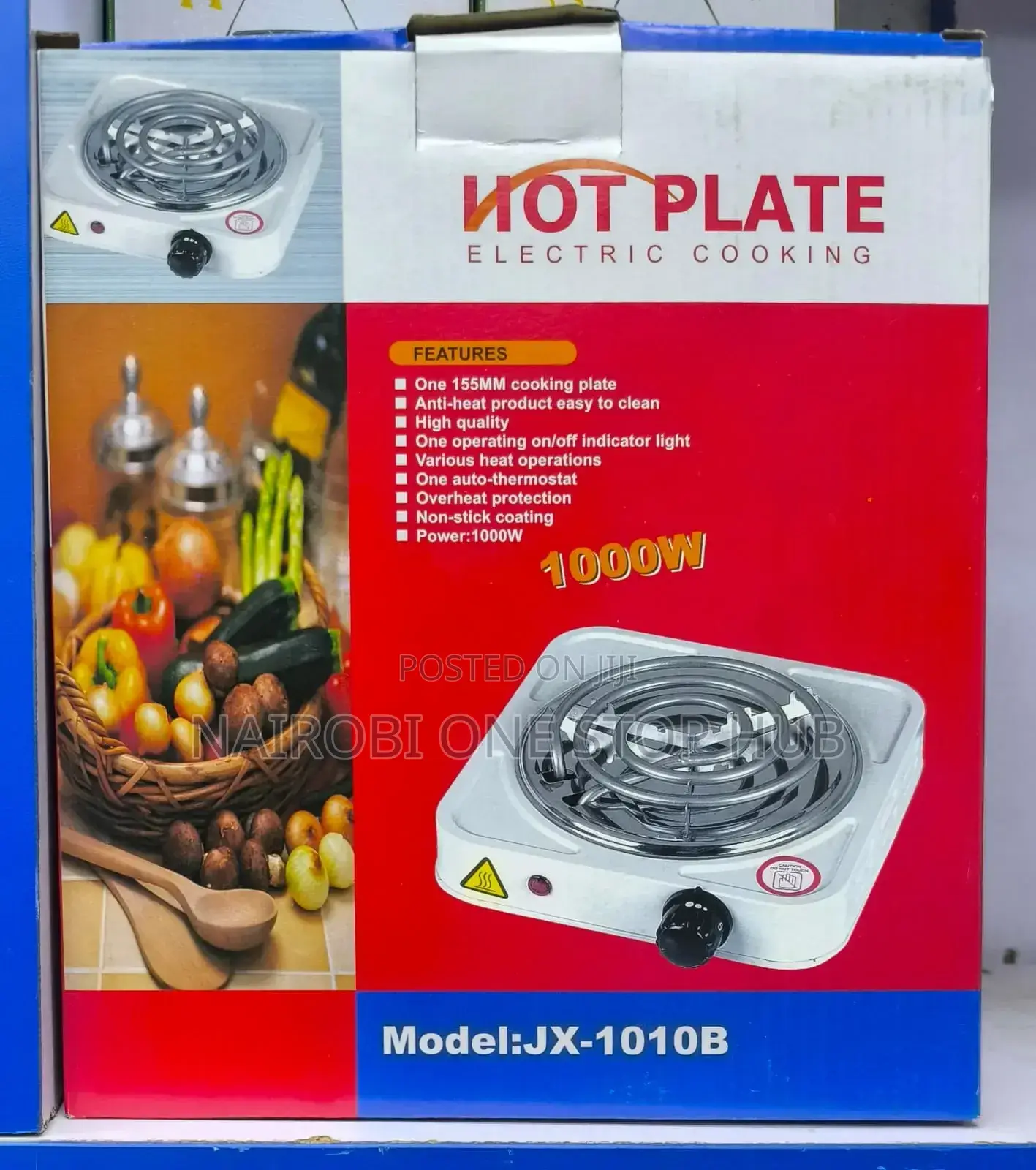 Electric Cooker / Single Spiral Coil Hotplate
