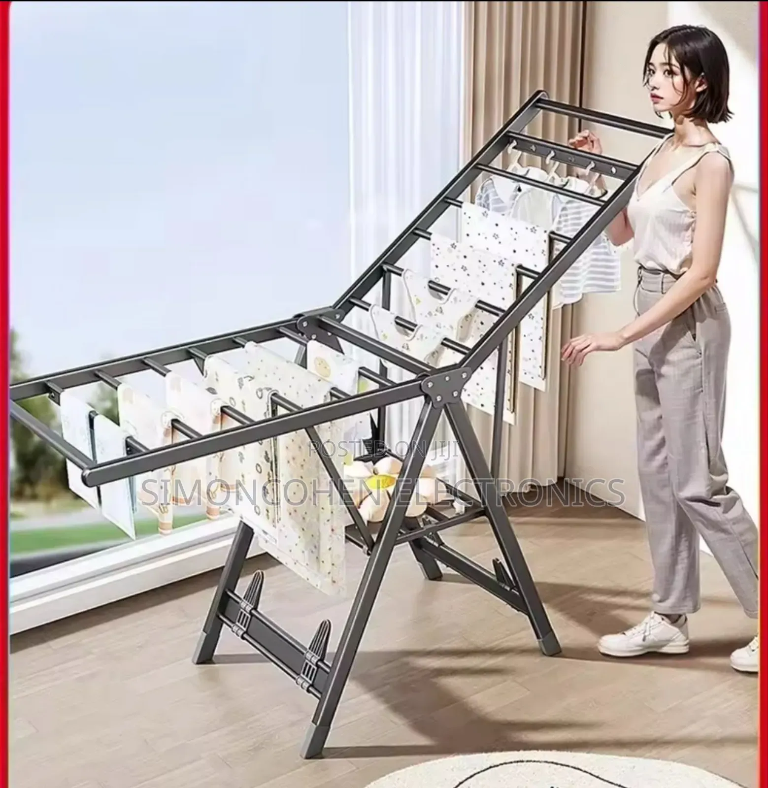 Folding Clothes Drying Rack
