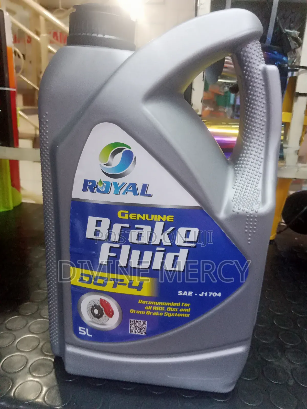 Genuine Brake Fluid 5liters (Royal)