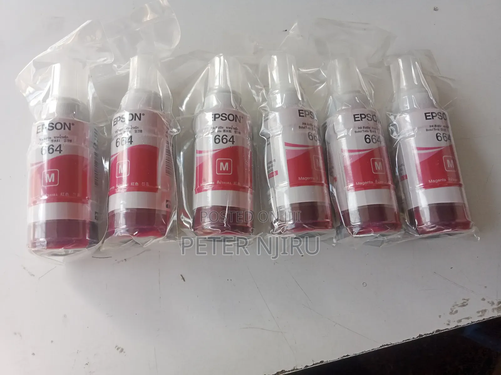 664 Epson Magenta Inks Original