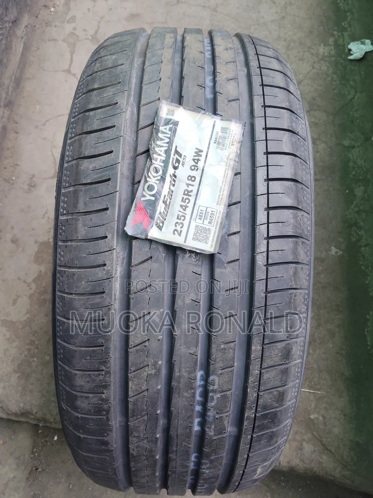 235/45r18 Yokohama Tyre Made In Japan