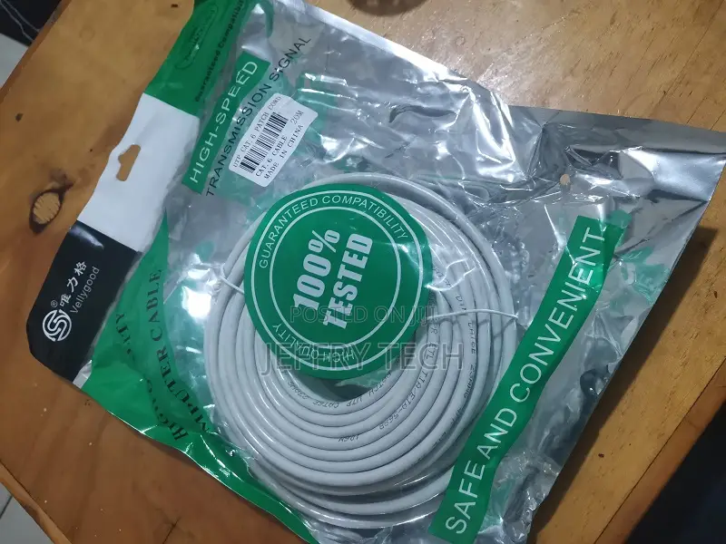 Ethernet Cable 30m Outdoor Indoor, Cat 6 Internet Cable 30m High Spee