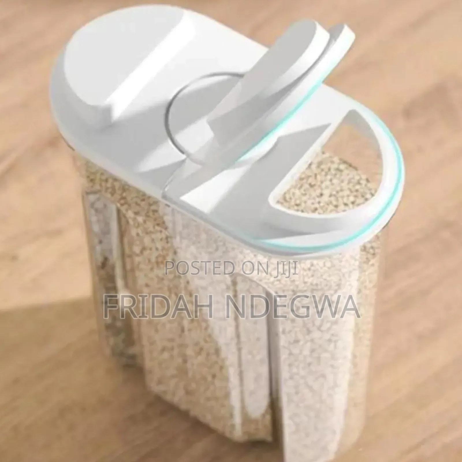*Cereal Storage Container With Airtight Lids