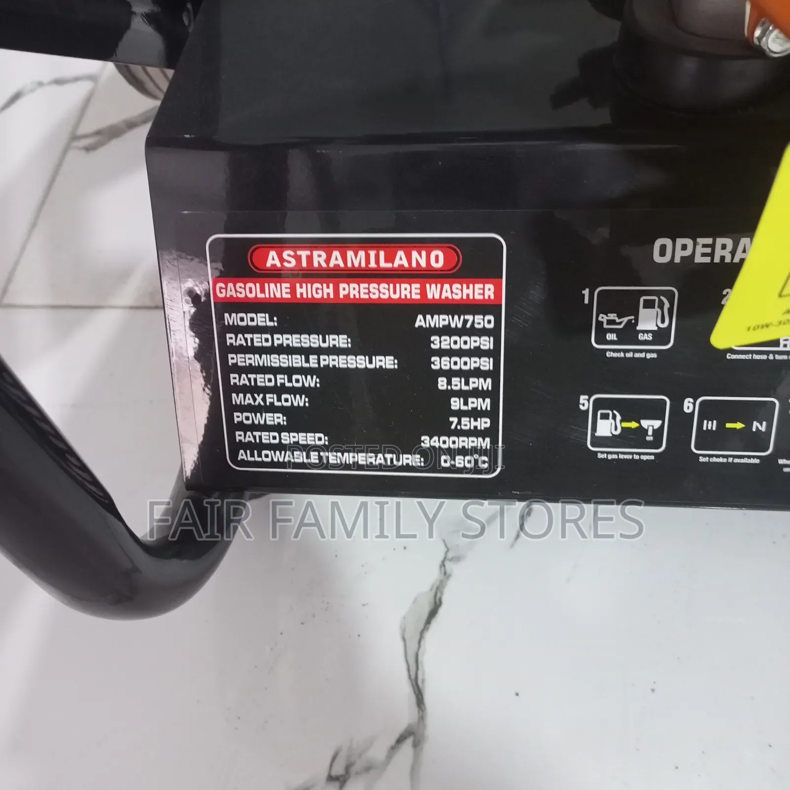 Astramilano Petrol Car Wash Machine