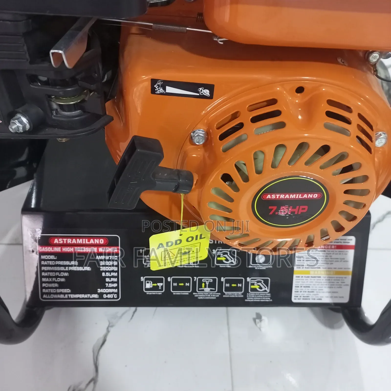 Astramilano Petrol Car Wash Machine