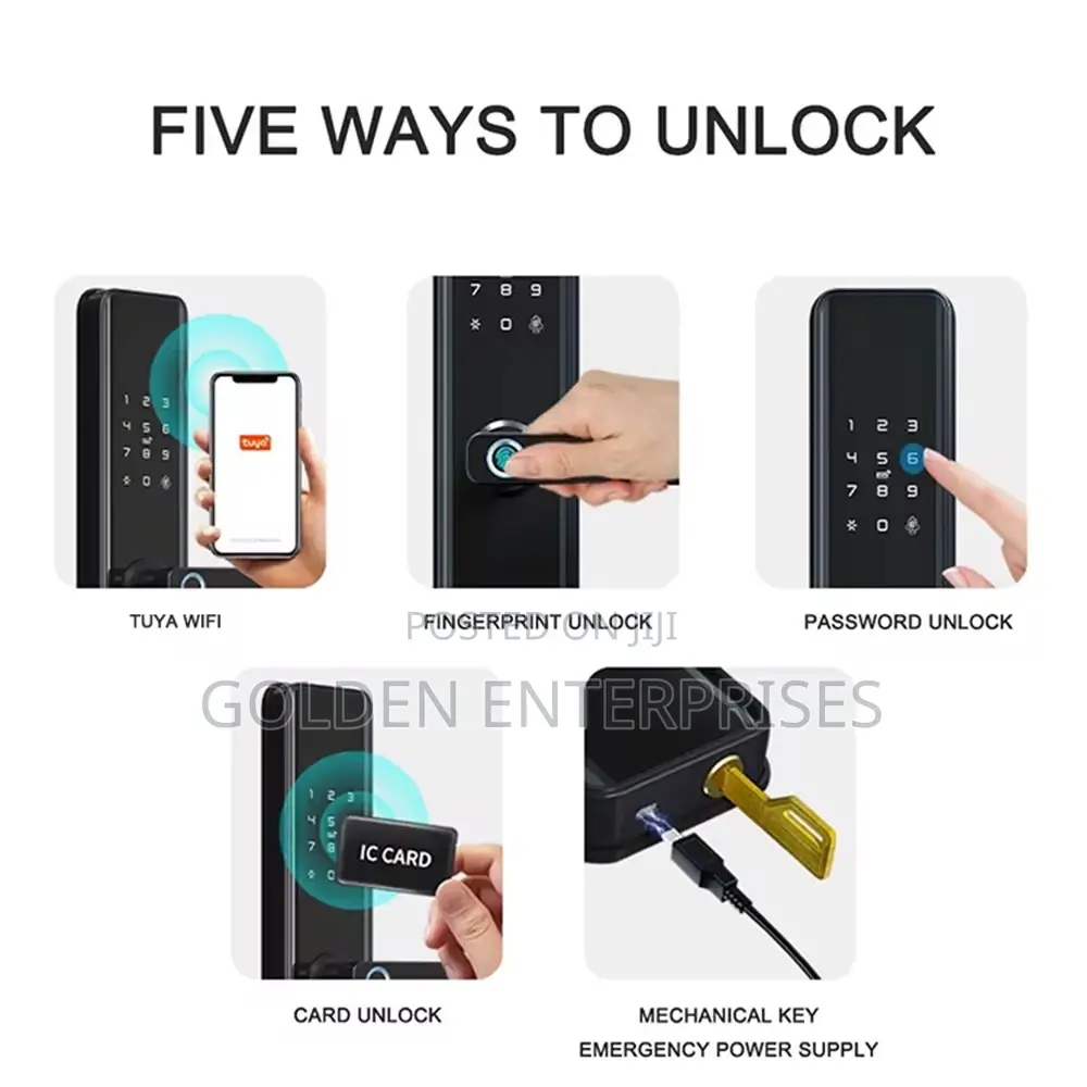 Airbnb/Office/Home/Guest House Smart Biometric Door Locks