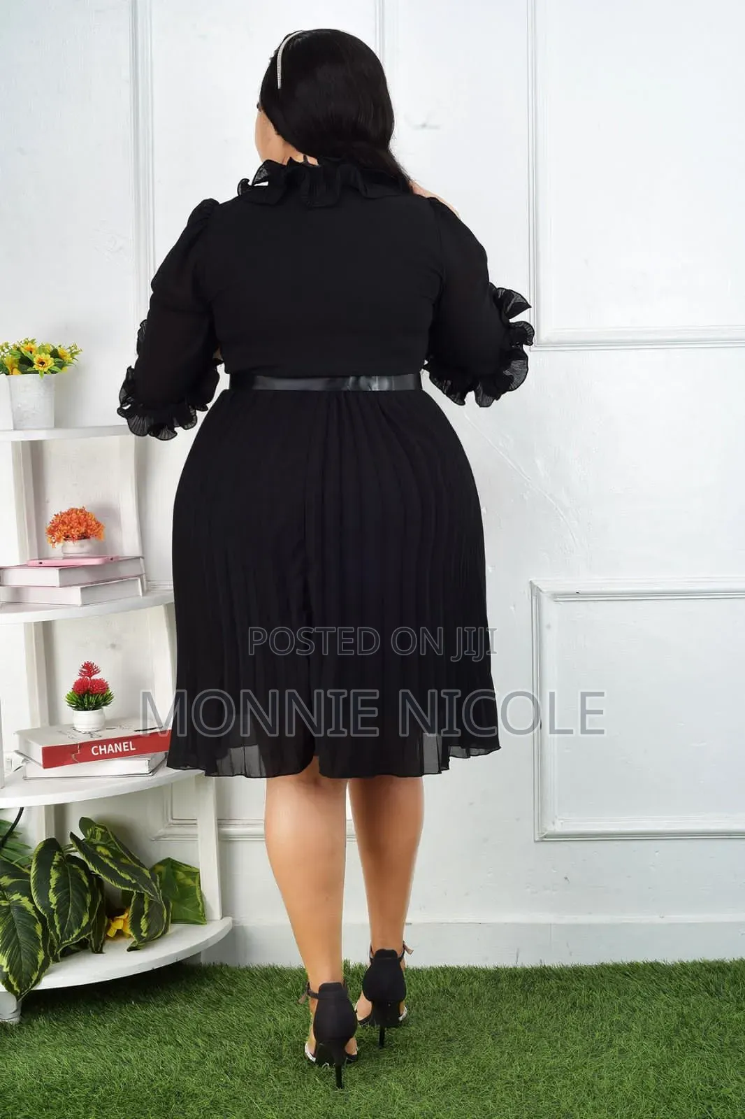 Skater Black Dress