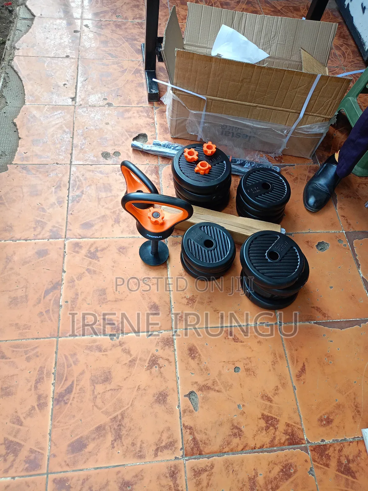 50kg Set of Kettlebell Dumbbells