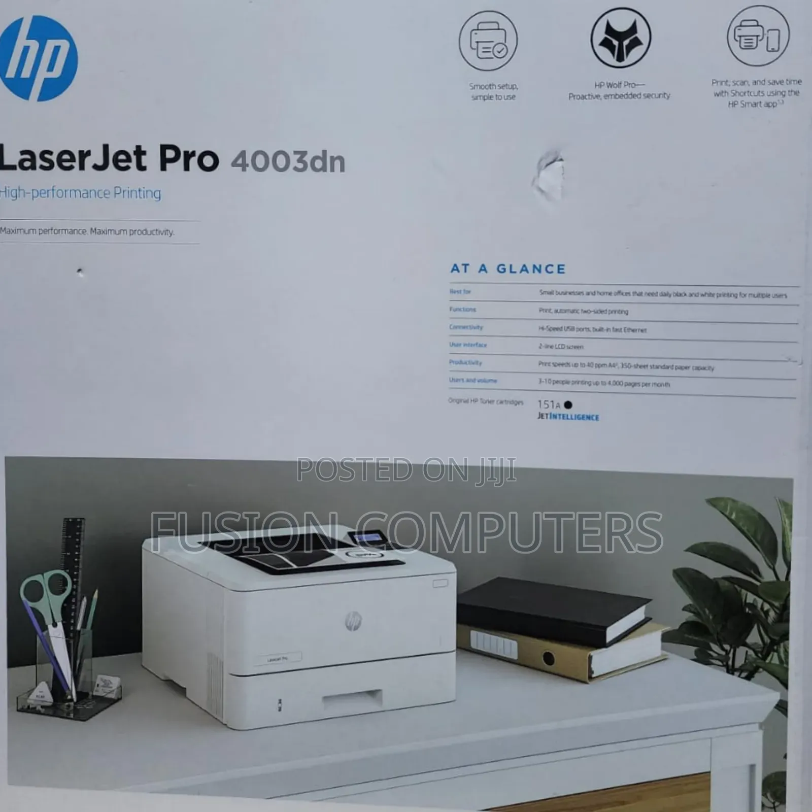 Hp Laserjet Pro 4003dn Printer