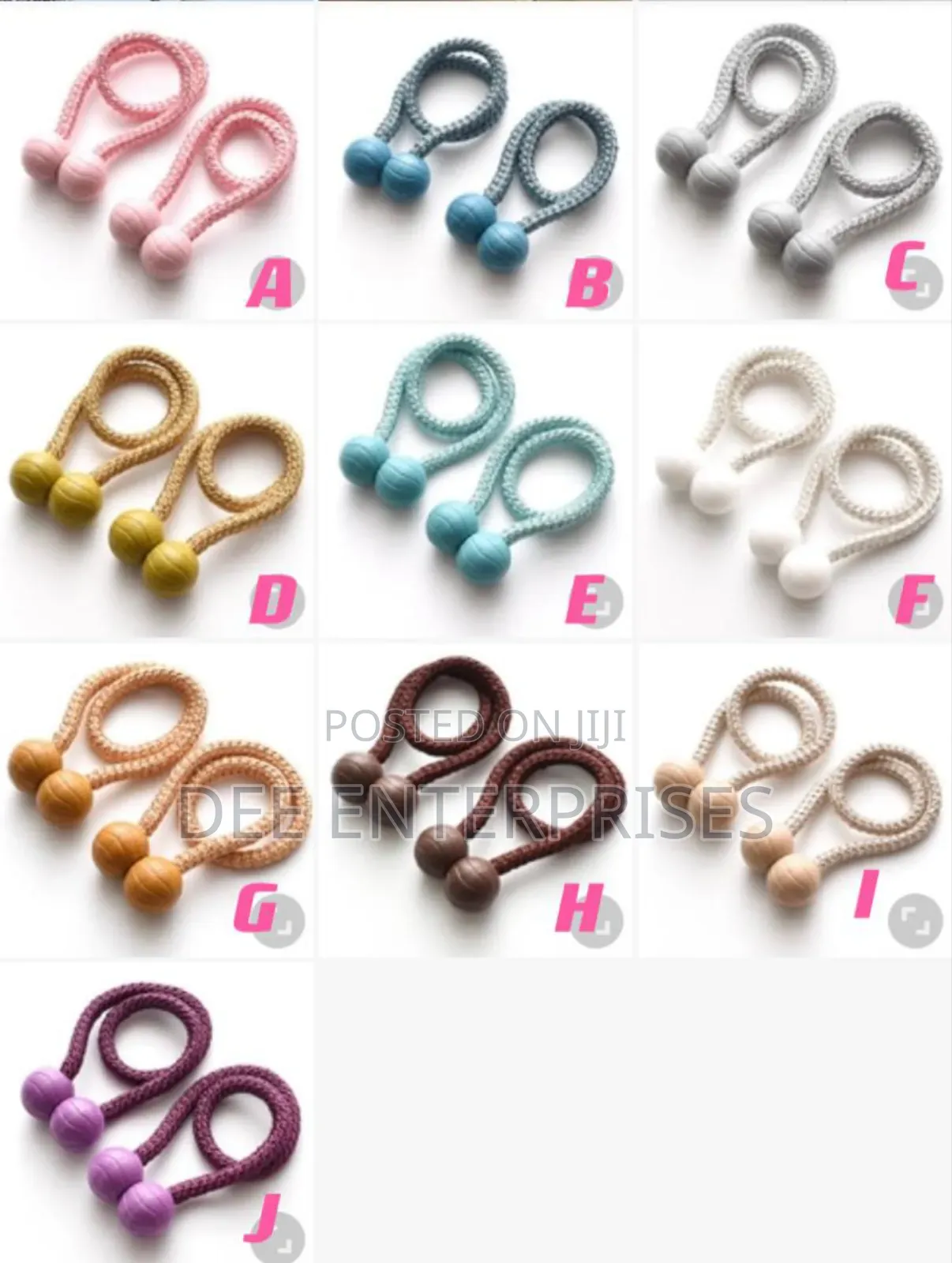 Curtain Tie Backs /Holders