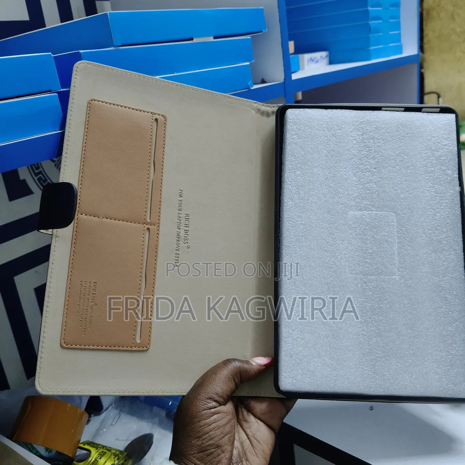 Nokia T21 Richboss Leather Flip Cover
