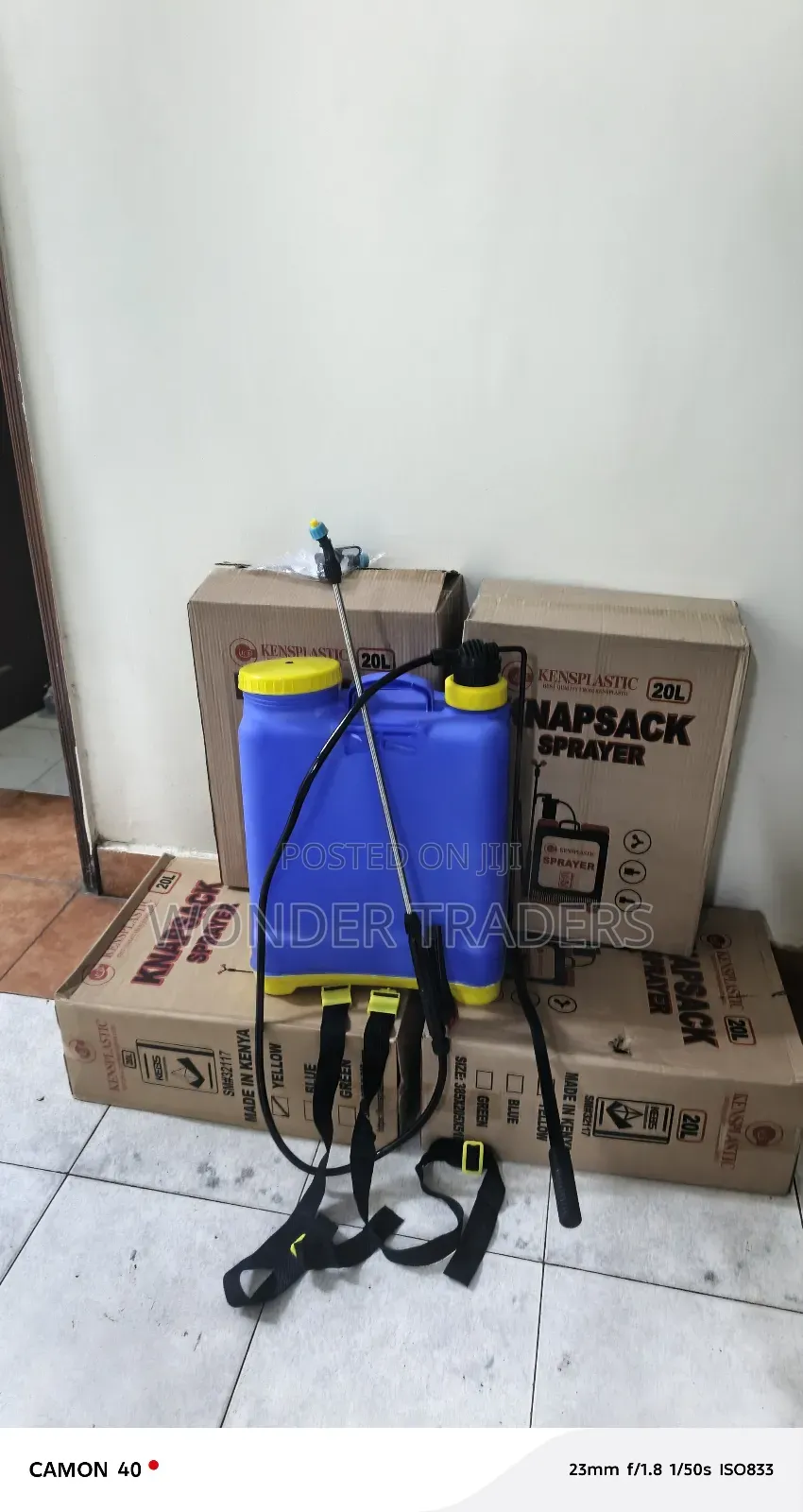 Kenplastic Sprayer/ Kenplastic Knapsack Sprayer 20 Litre