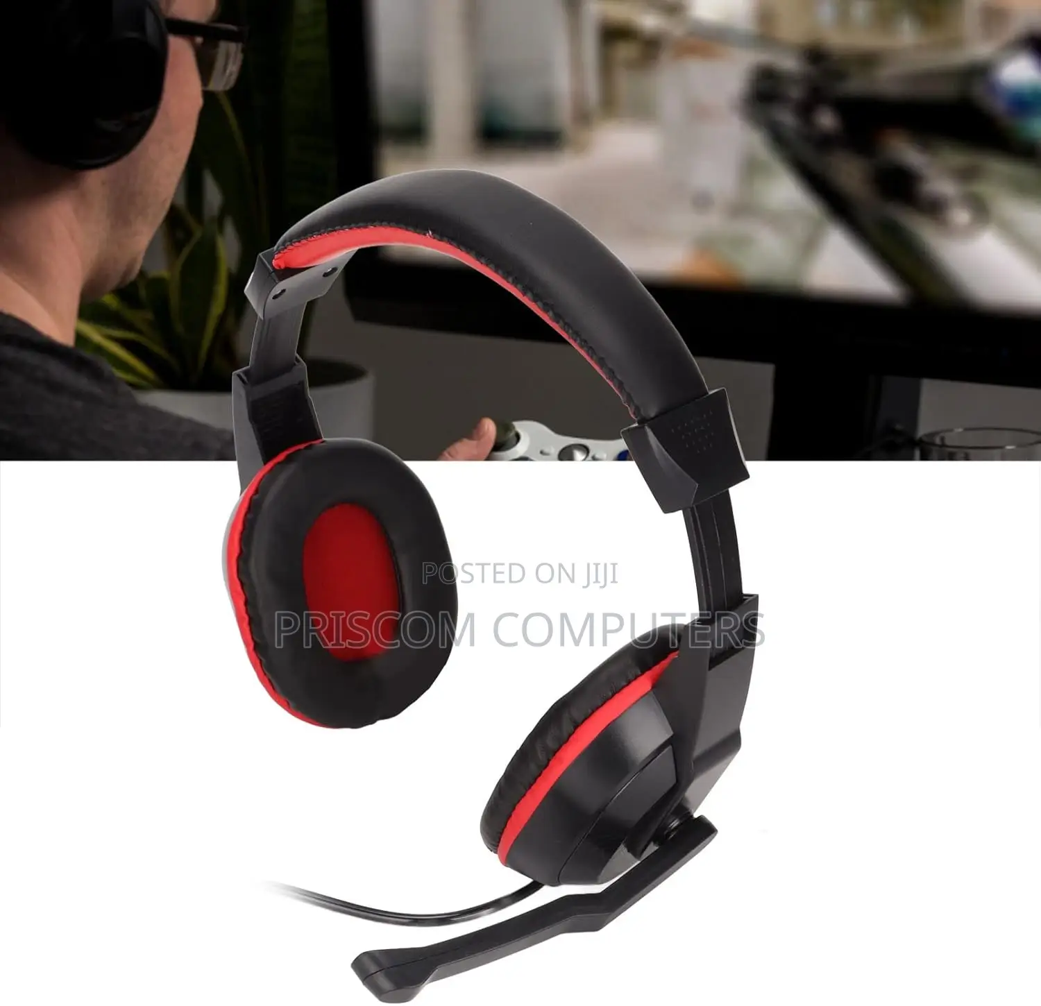 A3 Wired Gaming Headset Headphone With Microphone Mic for Laptop Pc