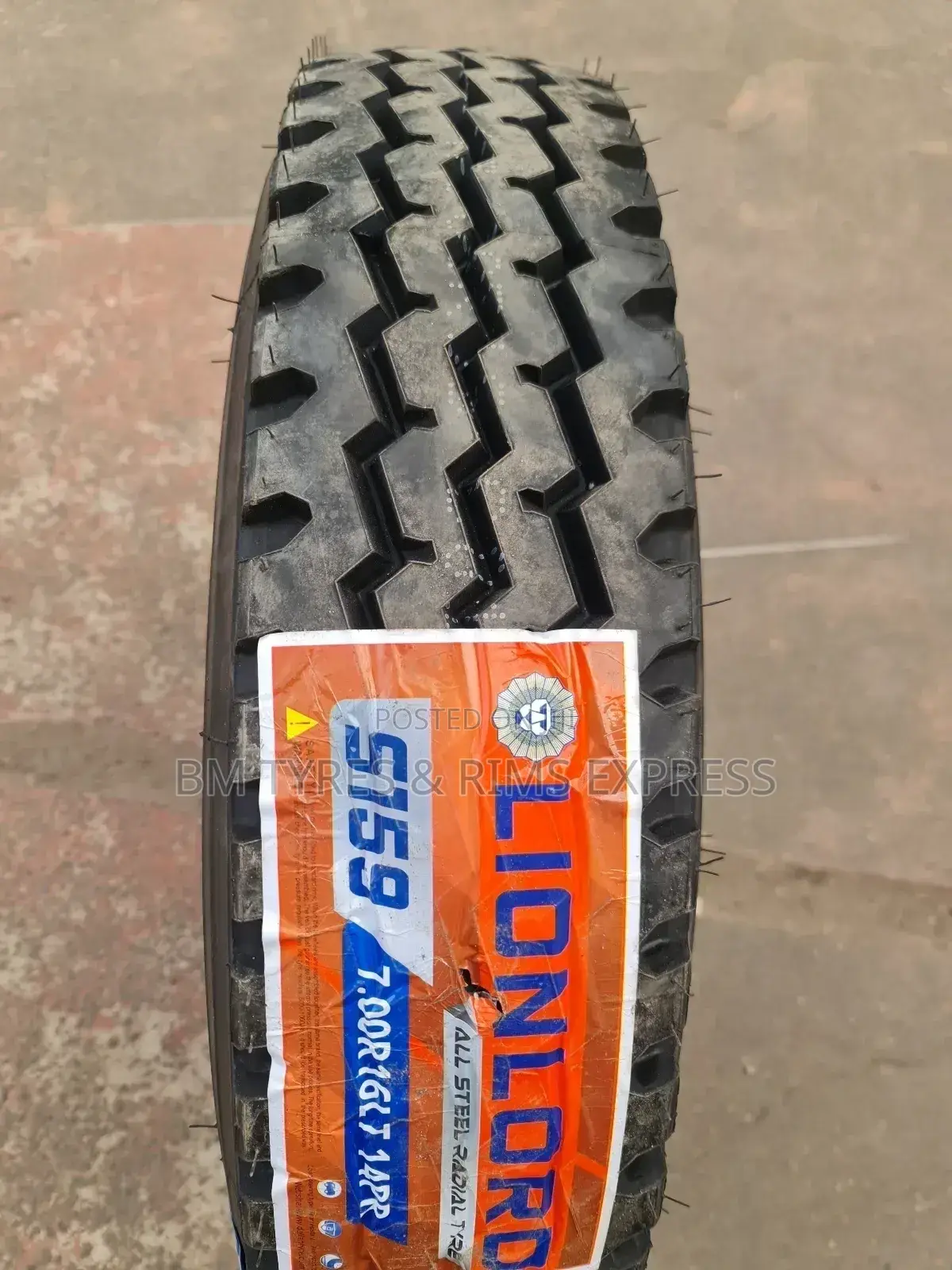 700 R16 Lionlord Tyres (Allposition) Commercial.