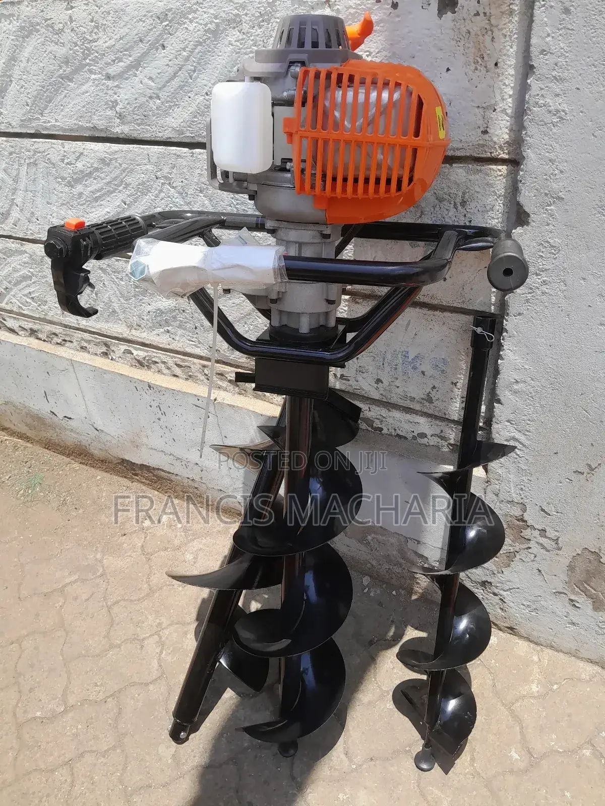 3bits Earth Drill Auger Machine