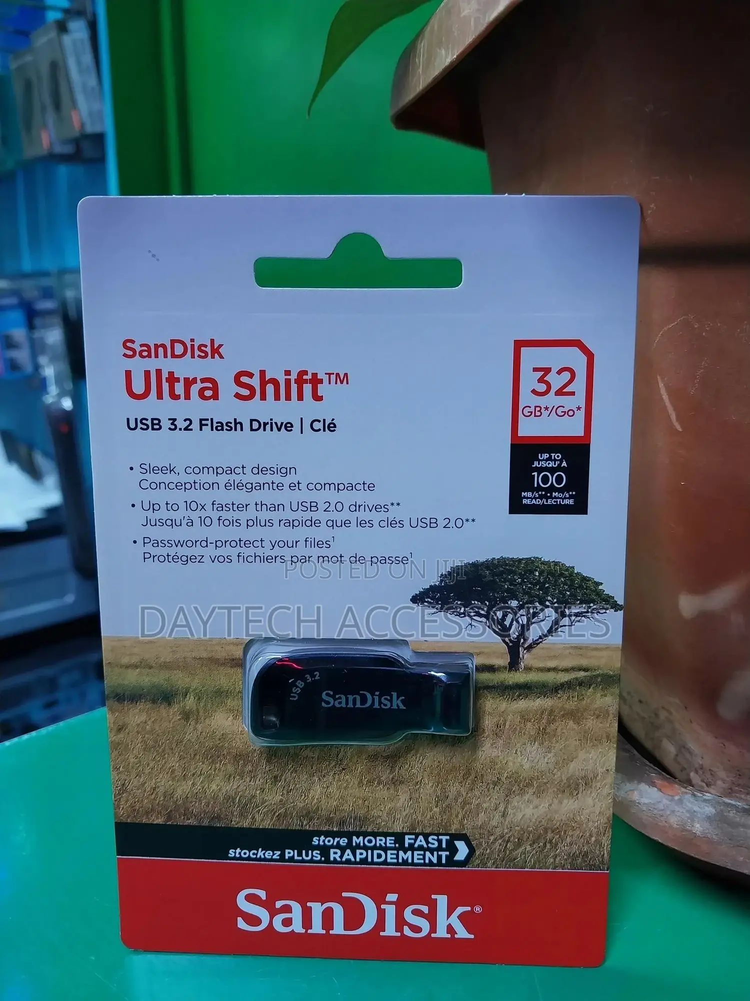 Sandisk Ultra Shift Usb 3.0 Flash Drive 32gb
