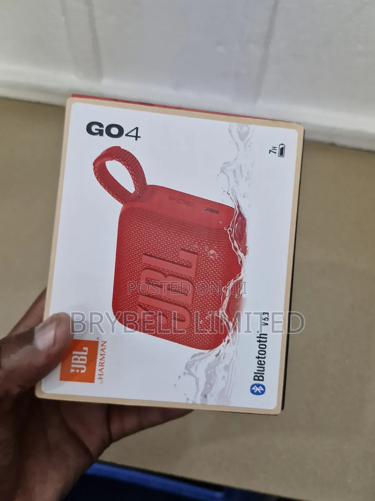Brand New Original JBL Go4 Red, Bluetooth Portable Speaker