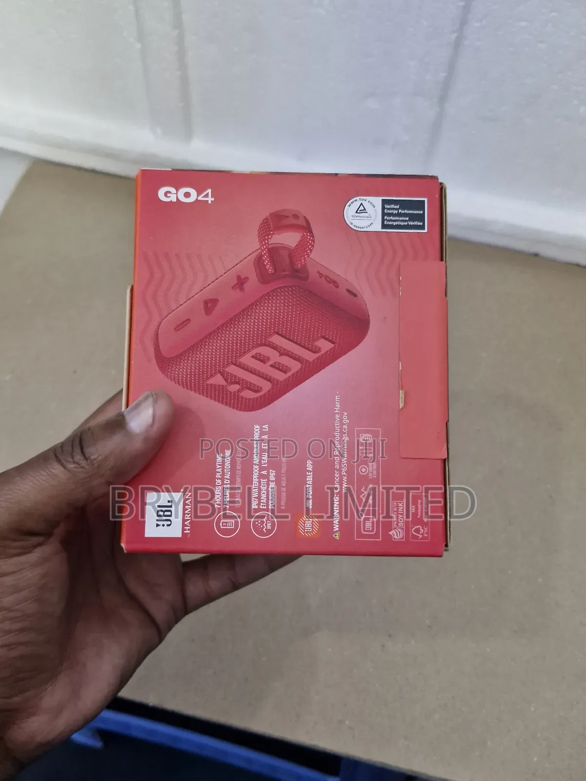 Brand New Original JBL Go4 Red, Bluetooth Portable Speaker