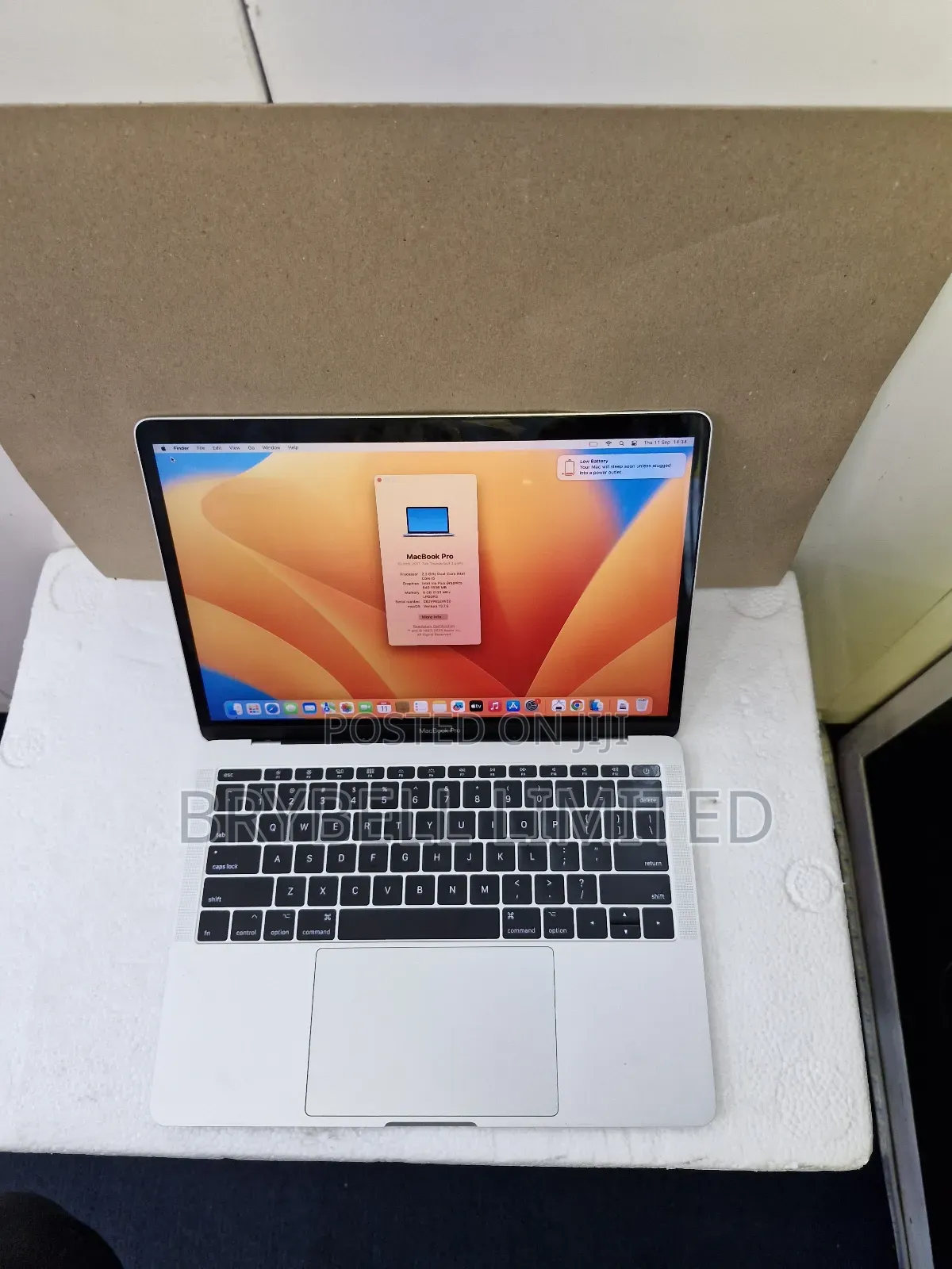 Laptop Apple MacBook Pro 2017 8GB Intel Core I5 SSD 256GB