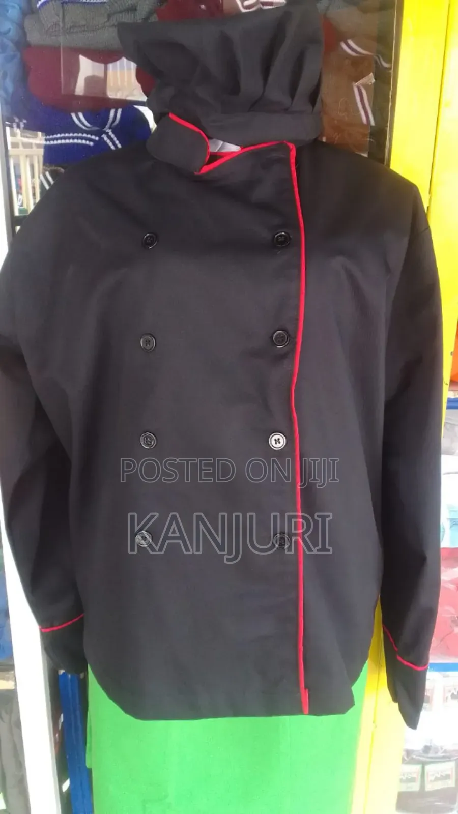Black Chef Jacket