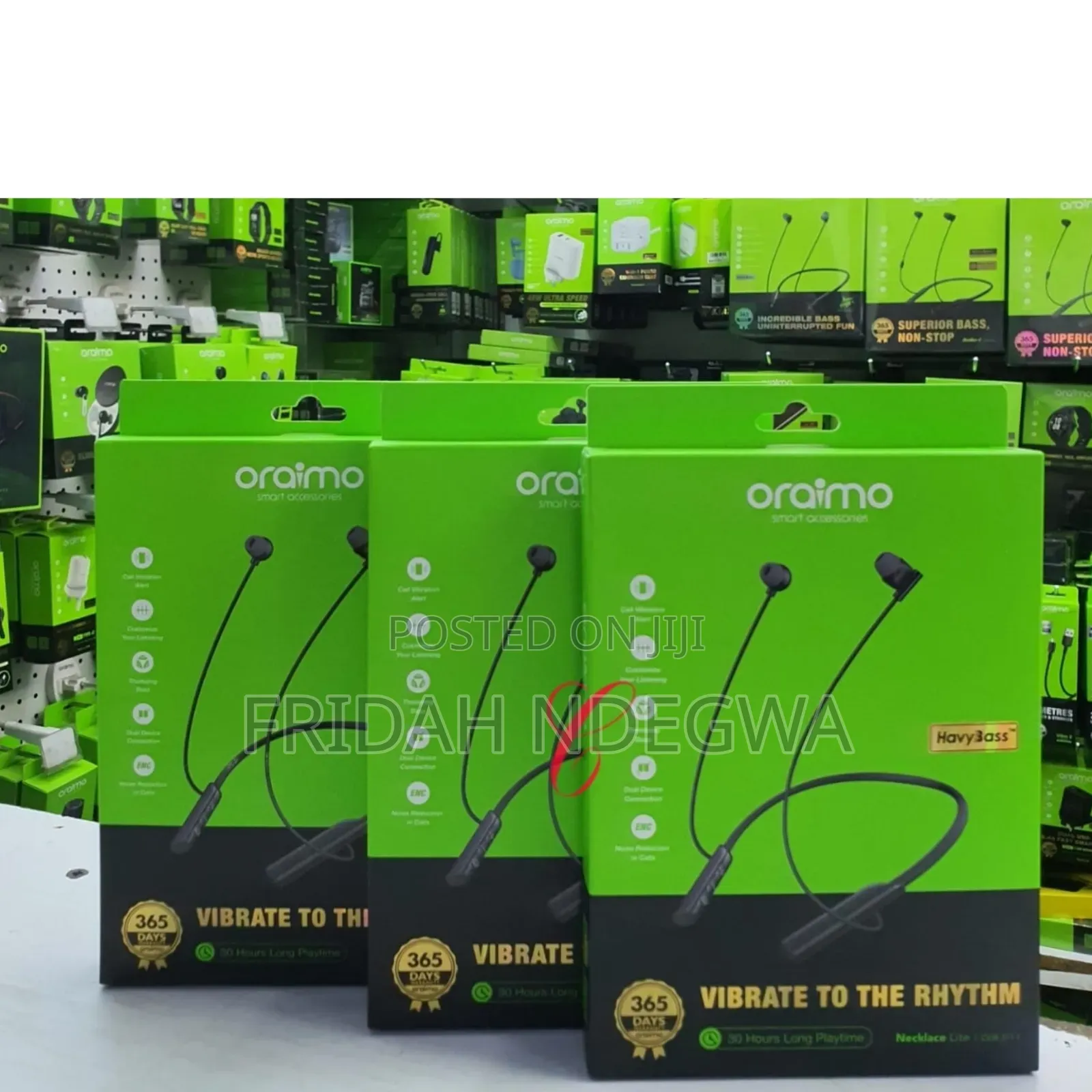 Oraimo Necklace Lite Oeb-311 Neckband With Call Vibration
