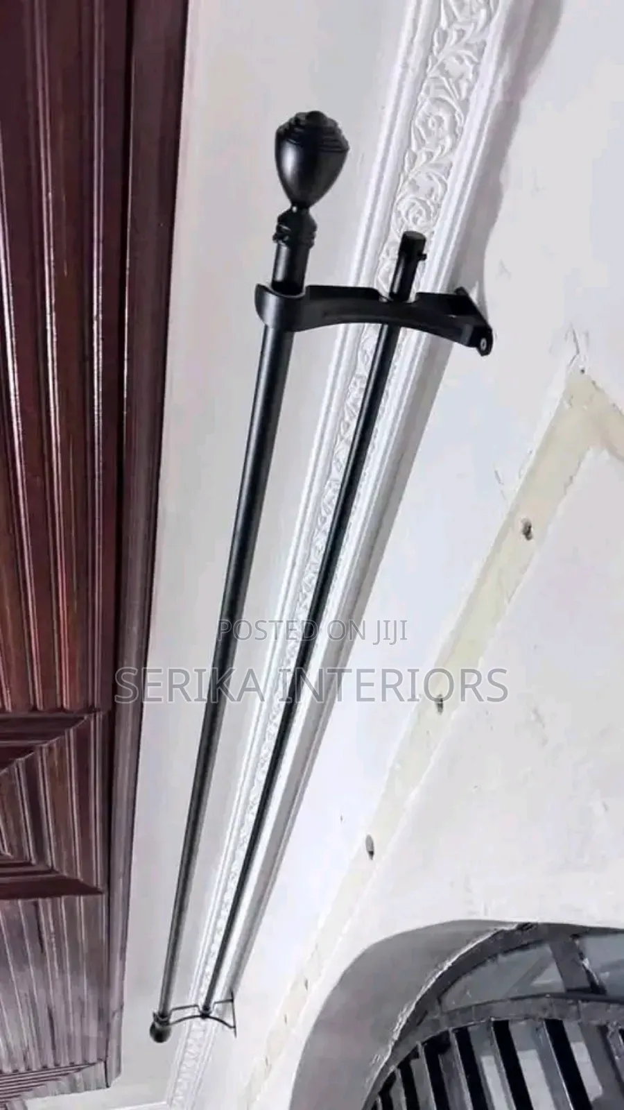 Jua Kali Curtain Rods Curtain Rods Approved Powder Coated