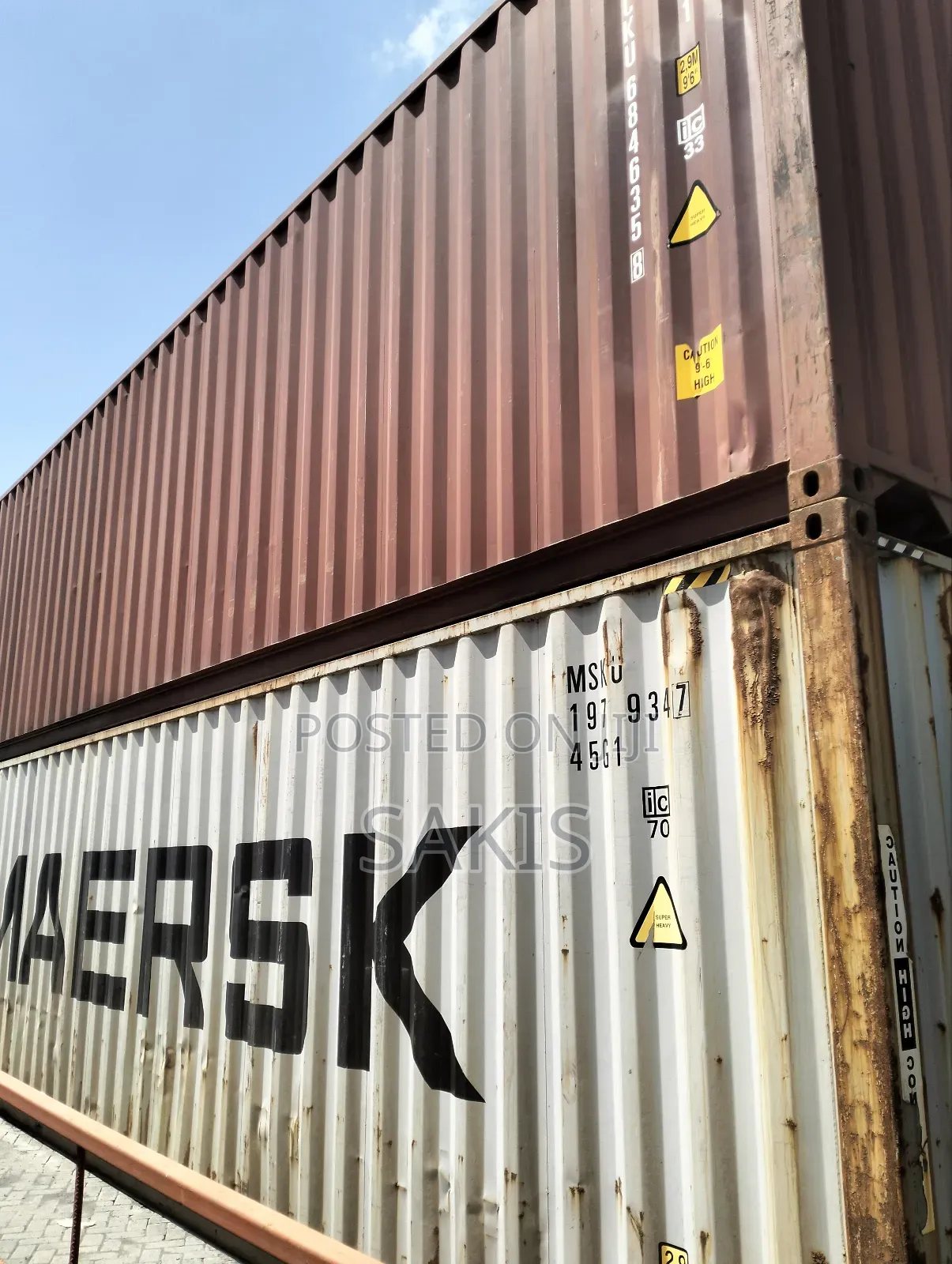 High Cube 40ft Shipping Containers