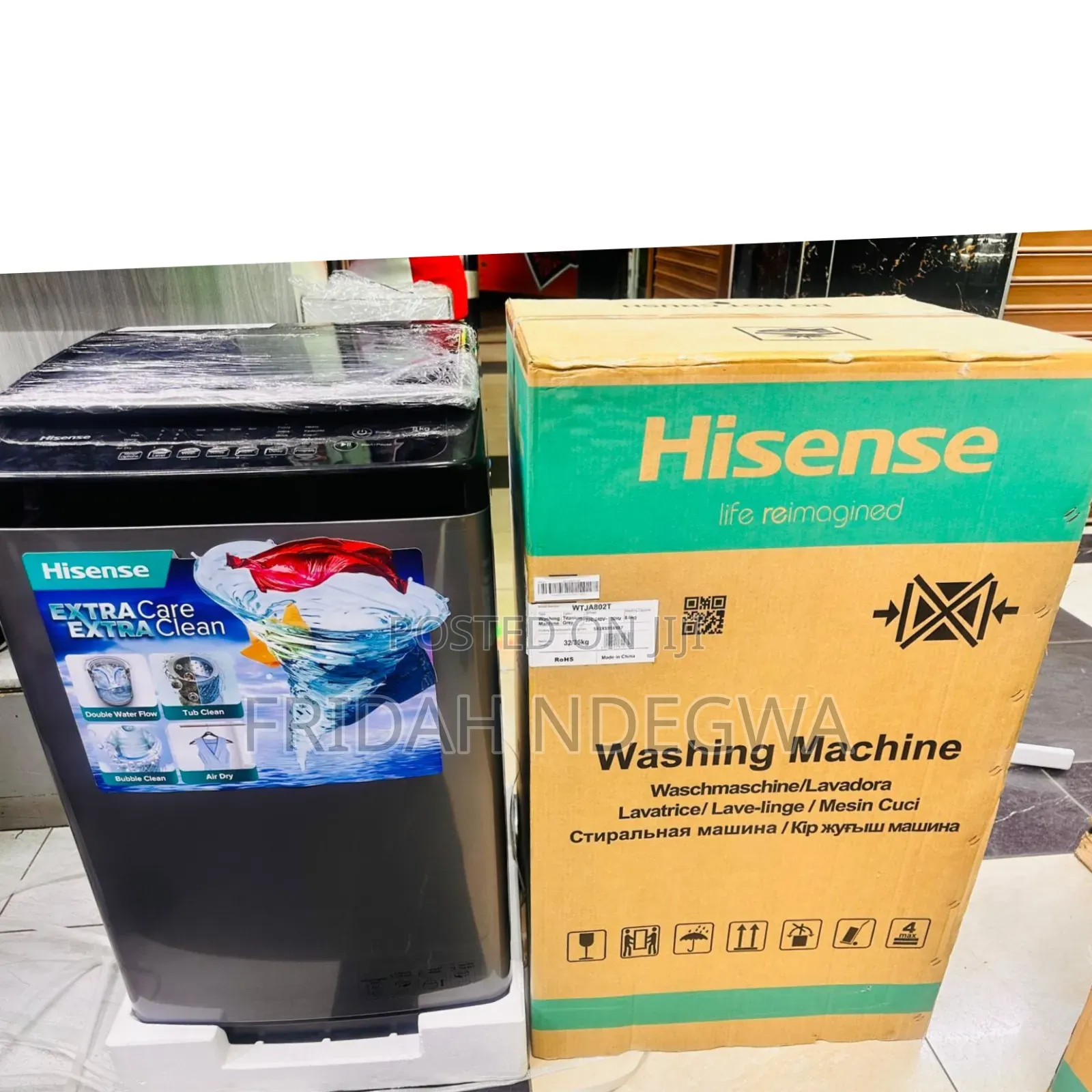 Hisense 8kg Top Load Fully Automated