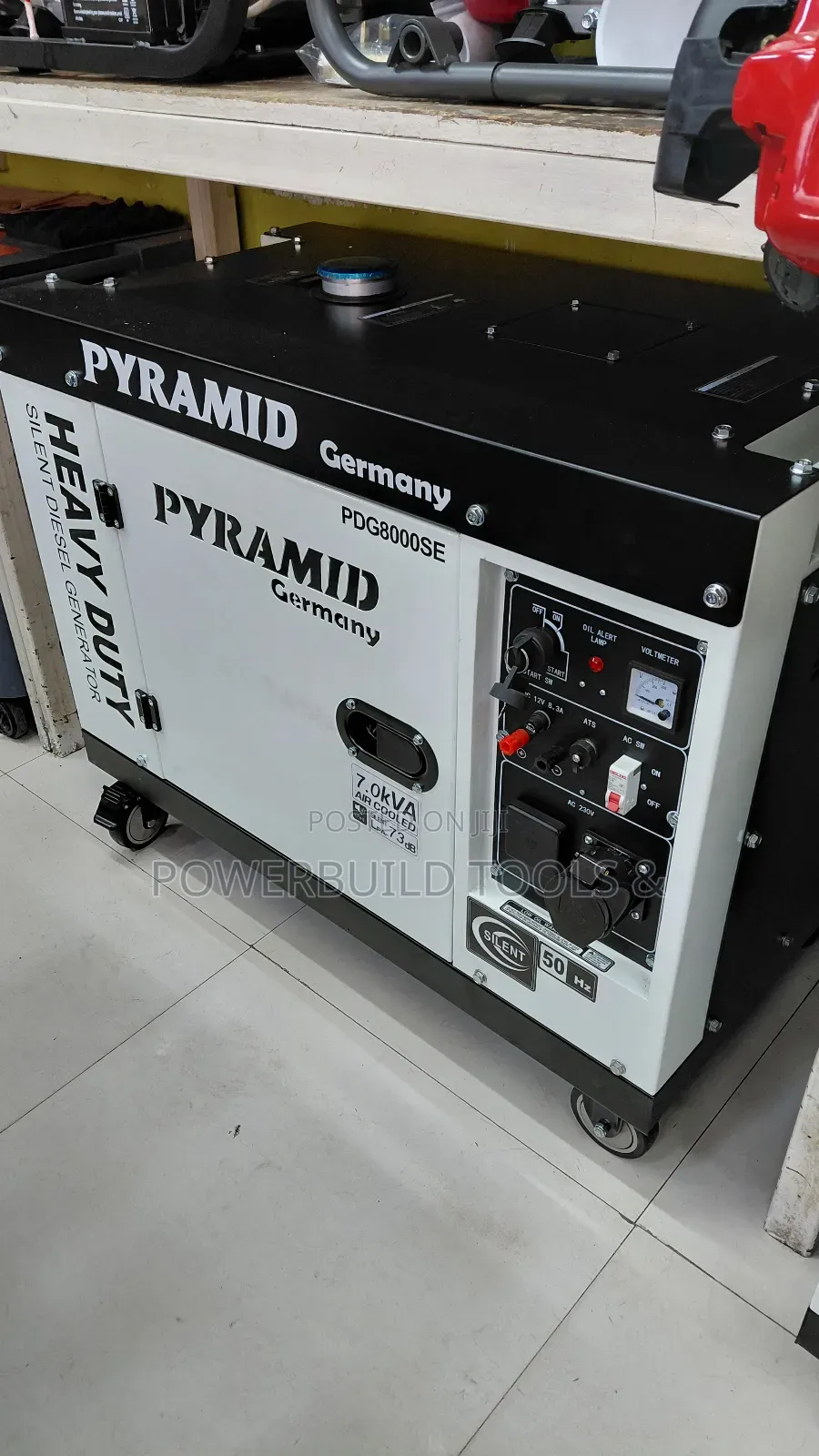 Pyramid 7.5kva Diesel Generator With Ats Switch