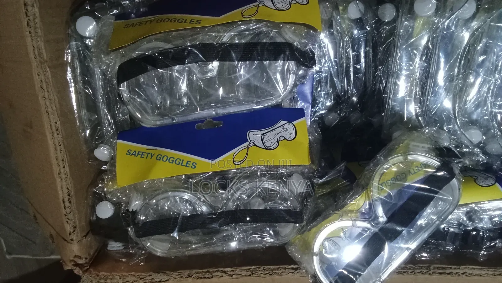 Clear Lens Safety Goggles
