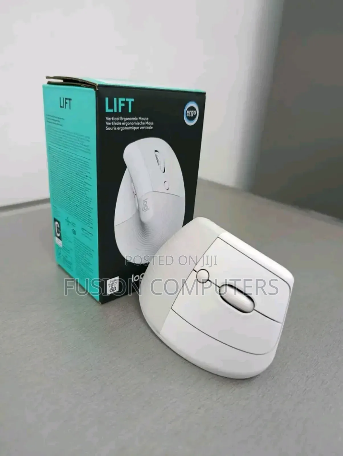 Logitech Lift Vertical Ergonomic Wireless Mouse
