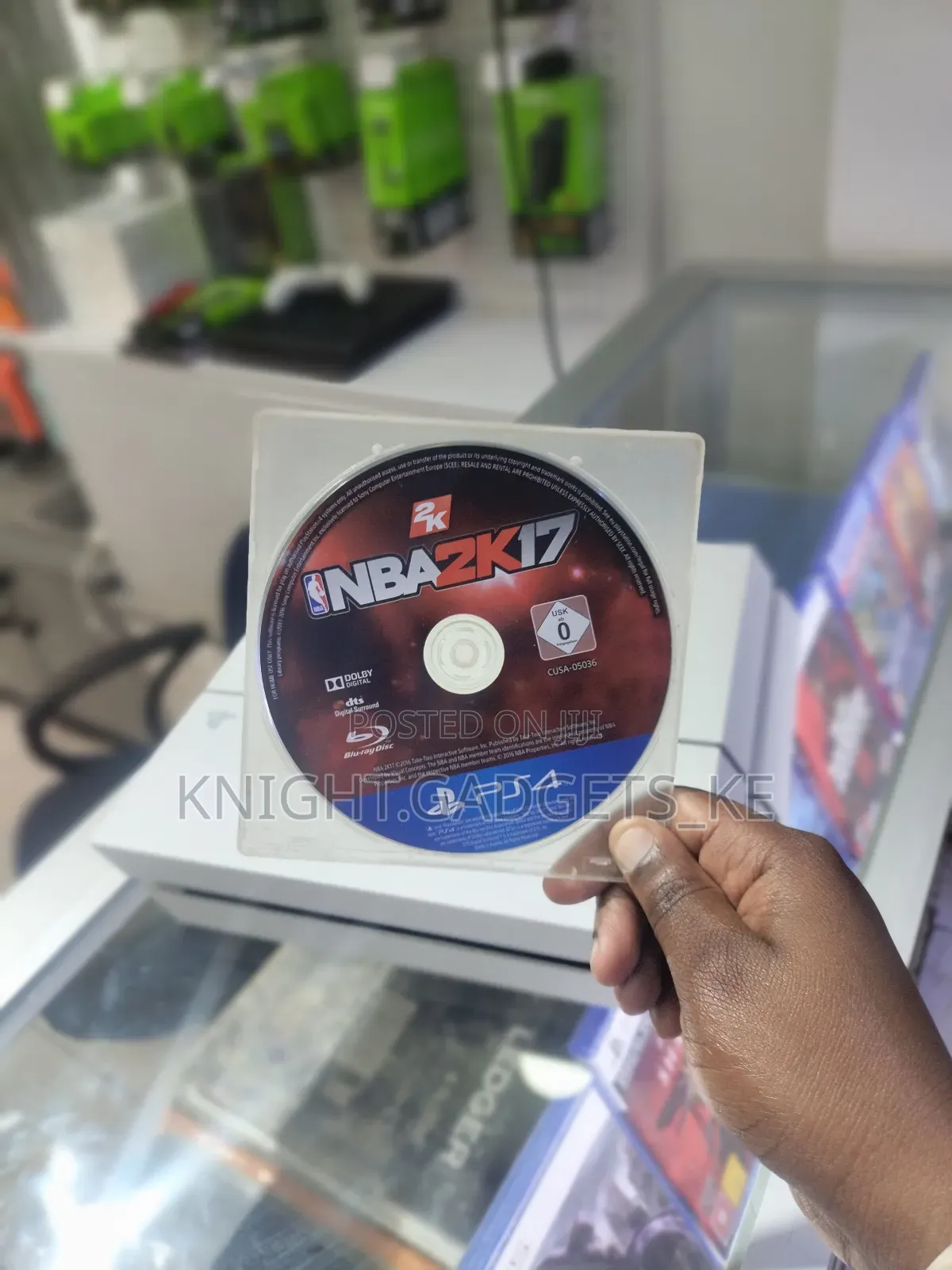 N B a 17 Ps4 Disc!
